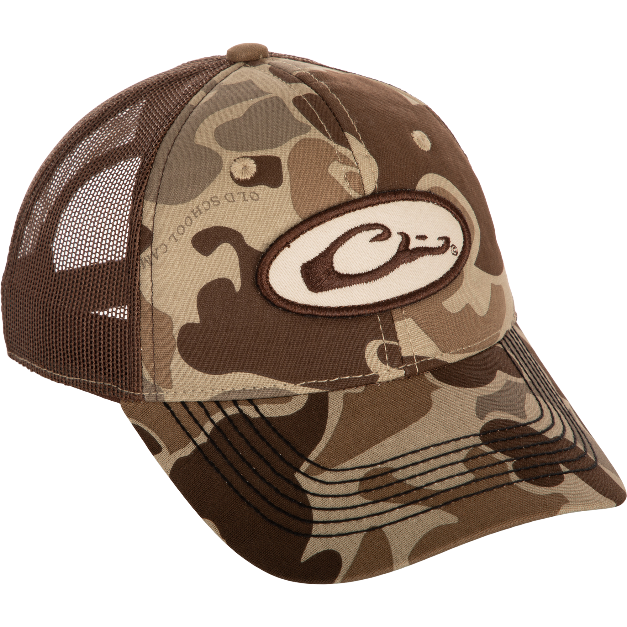 Stylish Oval Logo Foam Front Ball Cap - Adjustable Baseball Hat for Men & Women - Perfect for Sports, Outdoor Activities & Casual Wear