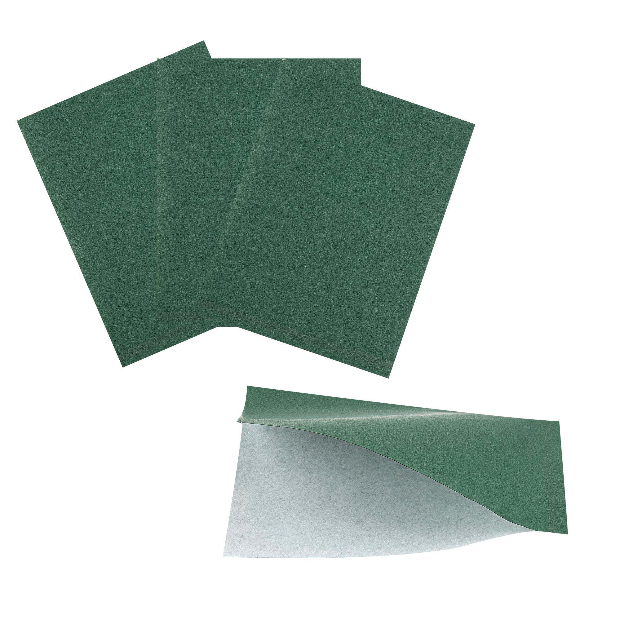 Eco-Friendly Forest Green Greaseproof Paper Bags - 6.25