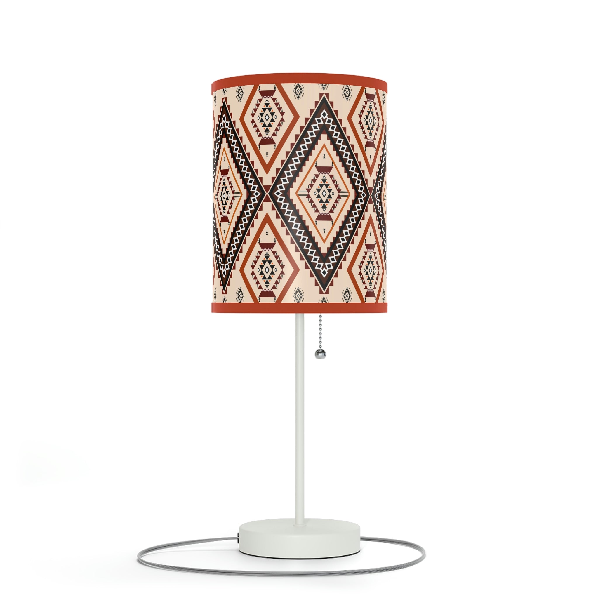 Southwestern Style Table Lamp for Bedroom & Living Room - Adjustable Reading Light with US/CA Plug - Perfect for Nightstands, Sofa Side Tables and Home Office Desks