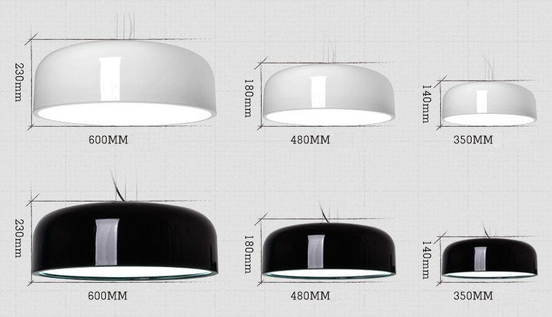 Clover Suspension Pendant Light - Modern 3-Leaf Clover Design Ceiling Lamp for Kitchen Island, Dining Room & Bedroom Lighting