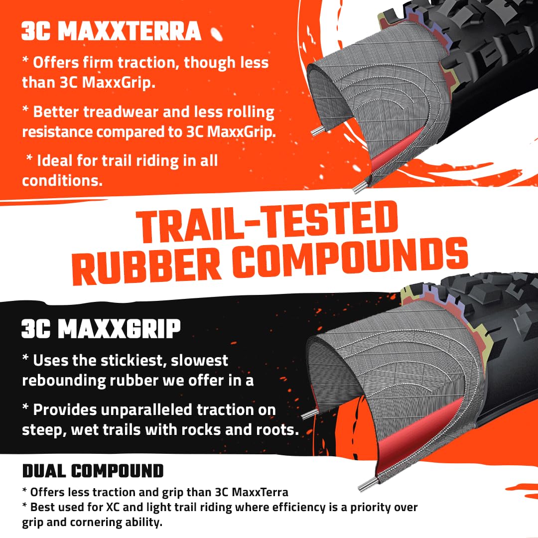 Maxxis Assegai Dual Compound Mountain Bike Tire - 27.5