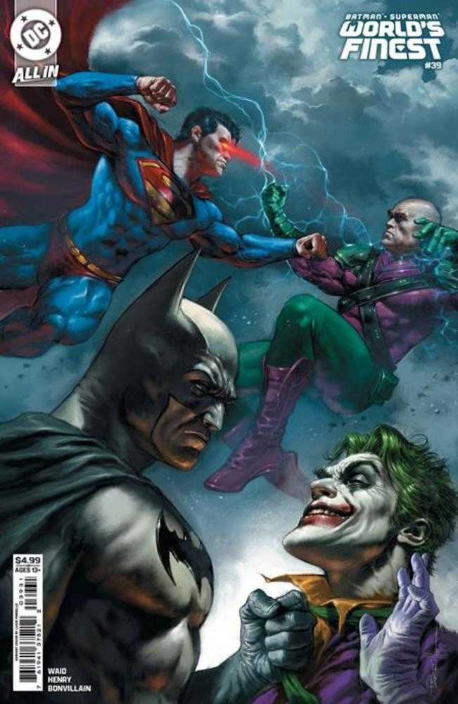 Batman Superman Worlds Finest #39 Cover B Lucio Parrillo Variant - Premium Card Stock Edition | DC Comics Collector's Item | Perfect for Comic Book Displays & Superhero Fan Collections