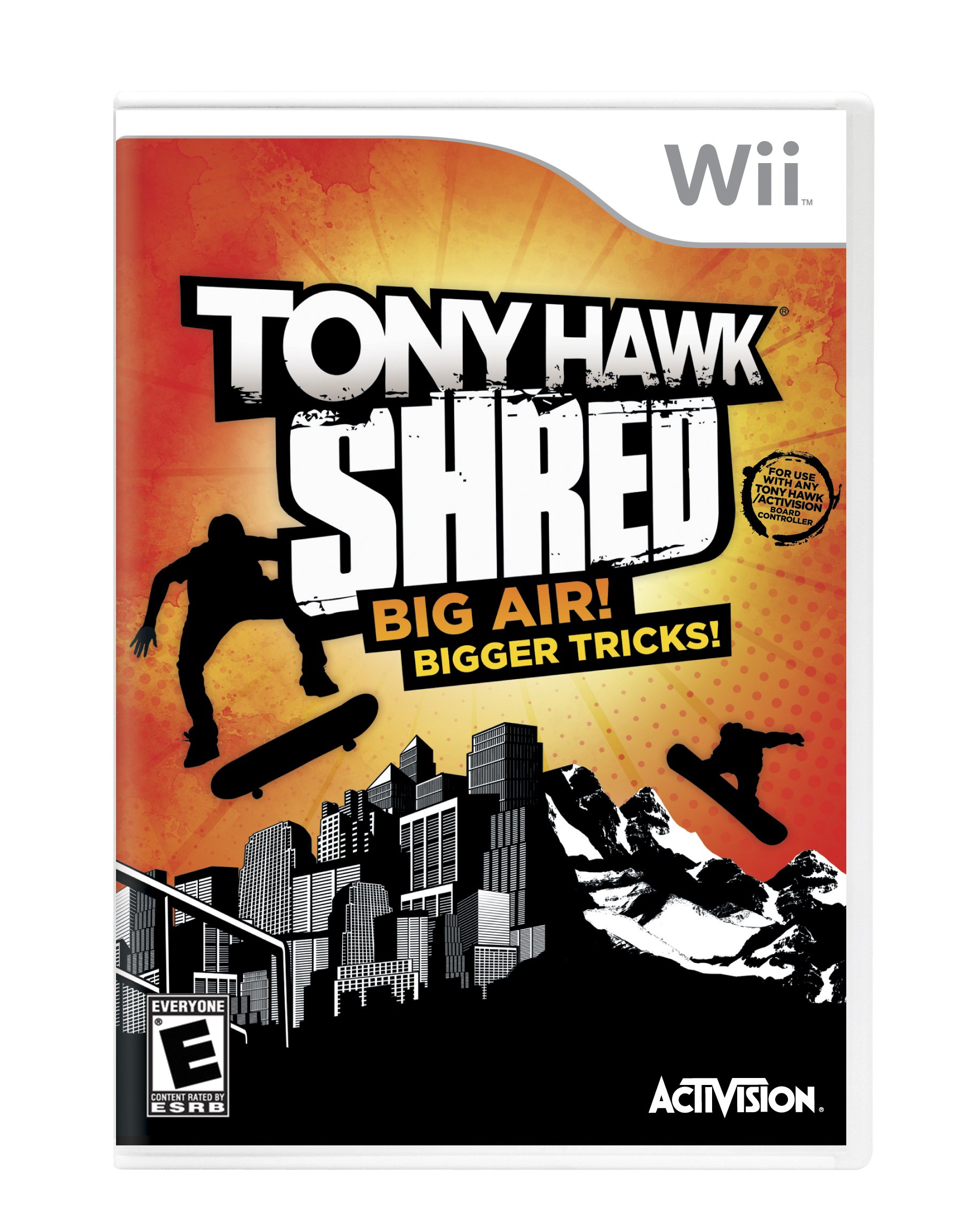 Tony Hawk: Shred Stand-Alone Video Game for Nintendo Wii - Action Sports & Skateboarding Adventure for Kids & Teens - Perfect for Family Game Nights & Competitive Play