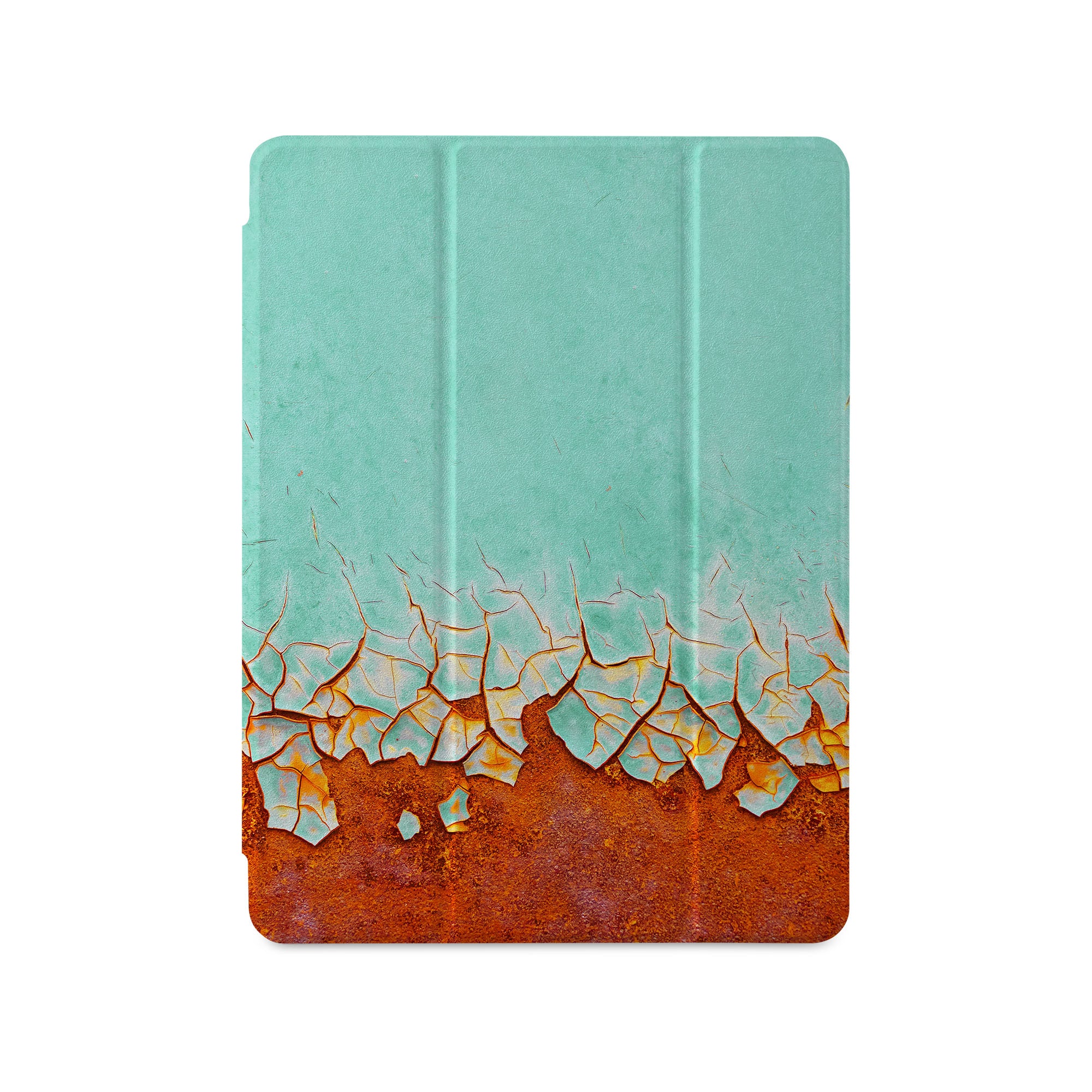 iPad 360 Elite Case - Premium Rusted Metal Protective Cover for iPad Pro/Air/Mini | Perfect for Work, Travel & Everyday Use