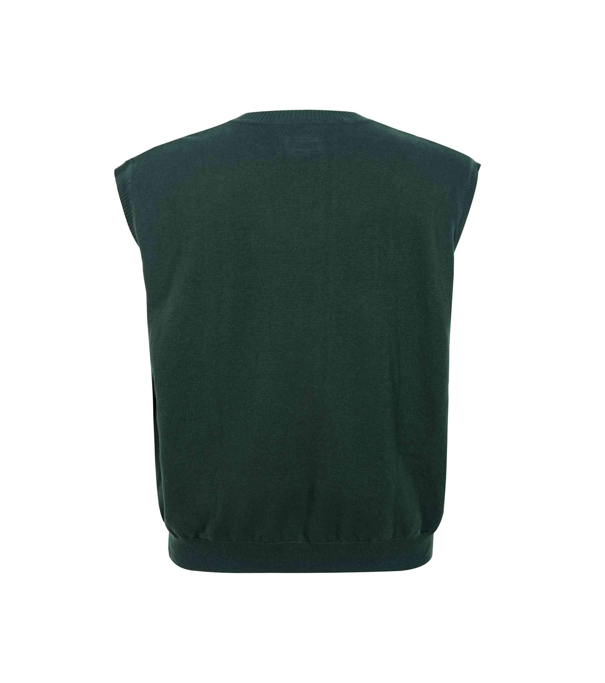 Men's Oversized Sweater Vest - Plus Size Big Tall V-Neck Cotton Pullover for Casual Wear & Layering | Winter Fashion & Office Outfit