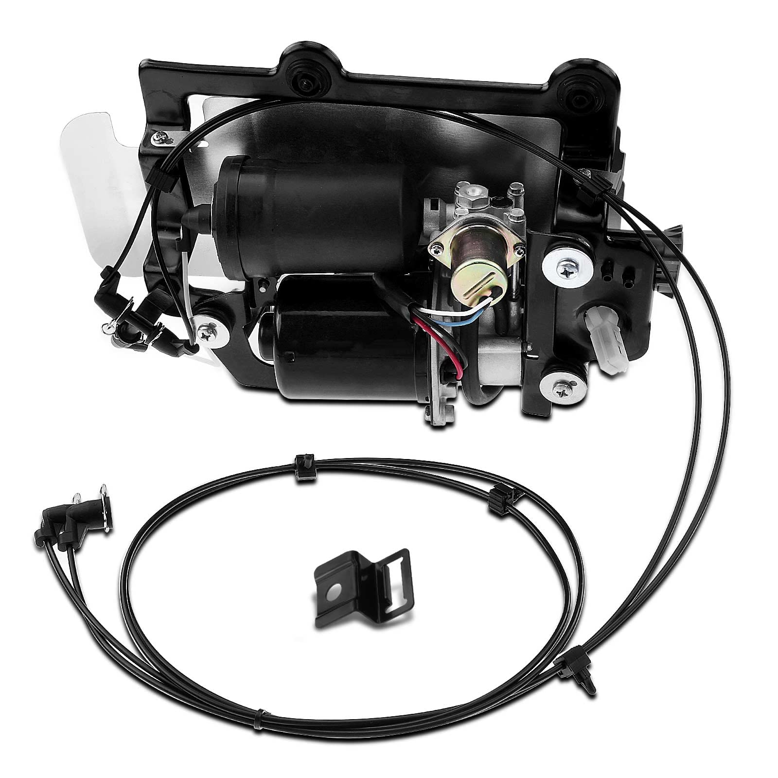 Premium Air Suspension Compressor Replacement for Cadillac SRX 2004-2009 & STS 2005-2010 - Includes Mounting Bracket - Compatible with Part #15228009, 88957190 - Perfect for Smooth Ride & Suspension Repair