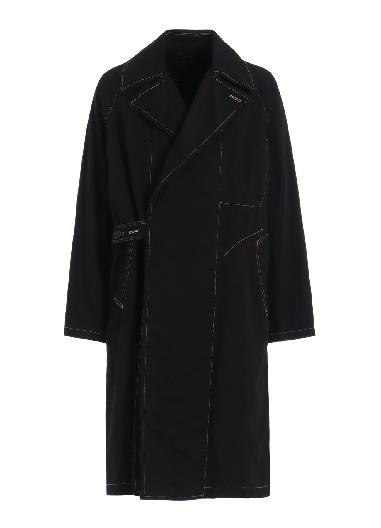 Men's Cotton Twill Garment Dyed Tie Locken Coat - Stylish Casual Outerwear for Fall & Winter | Perfect for Office, Travel & Everyday Wear