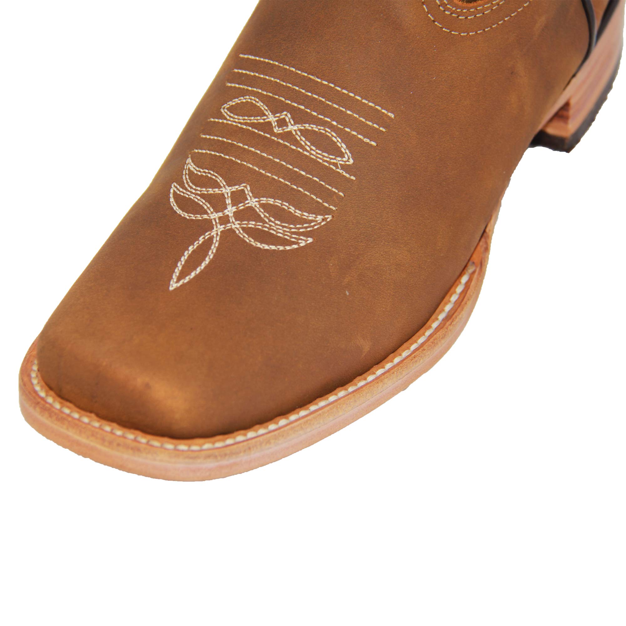 Women's Western Cowgirl Boots - Genuine Leather Floral Embroidered Ankle Boots for Country Dancing, Rodeo & Fashion Outfits