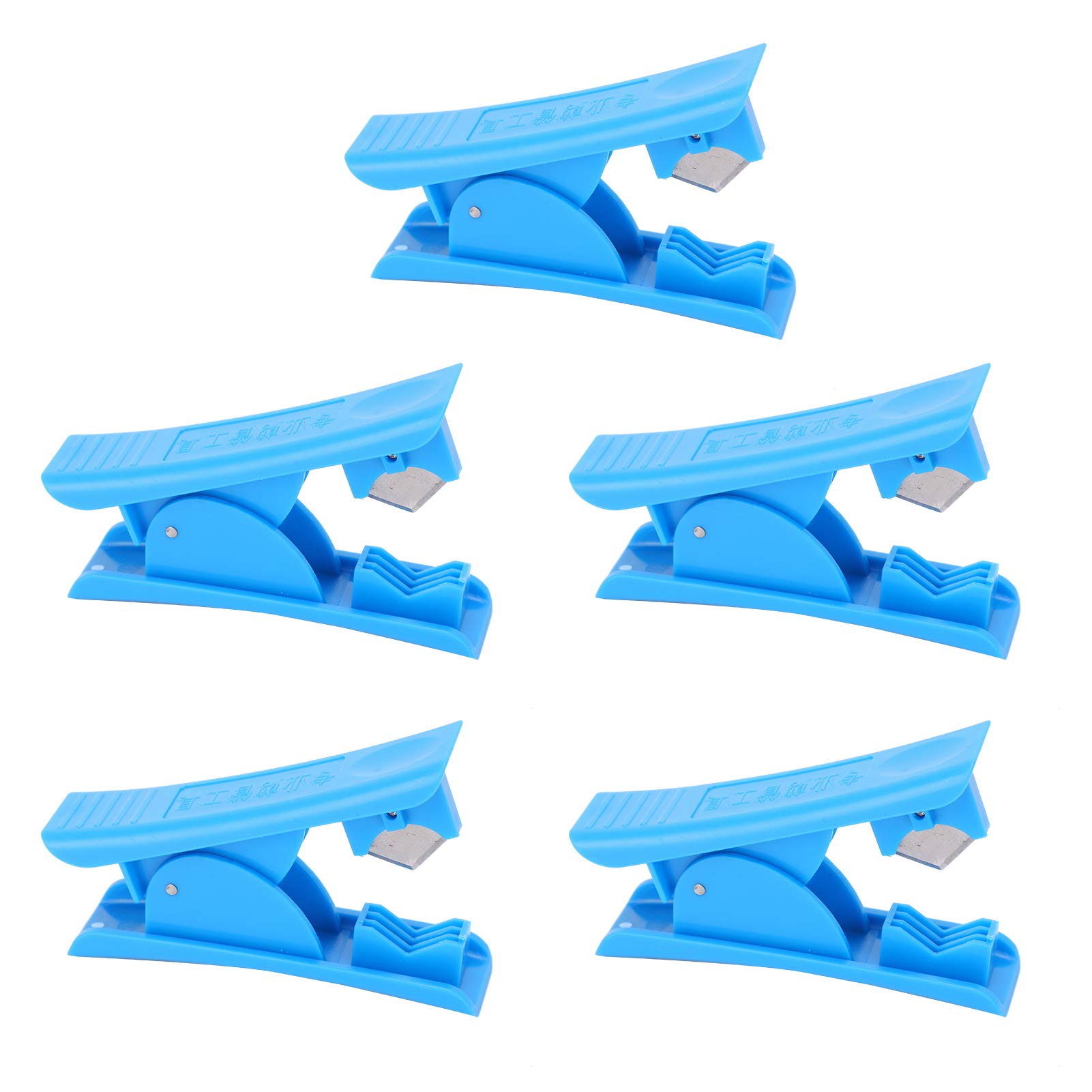 5Pcs Precision Pipe Tube Hose Cutter Set - Accurate Tubing Cutting Tool for Plumbing, 3D Printing, and DIY Projects | Perfect for PVC, Rubber, and Plastic Pipes