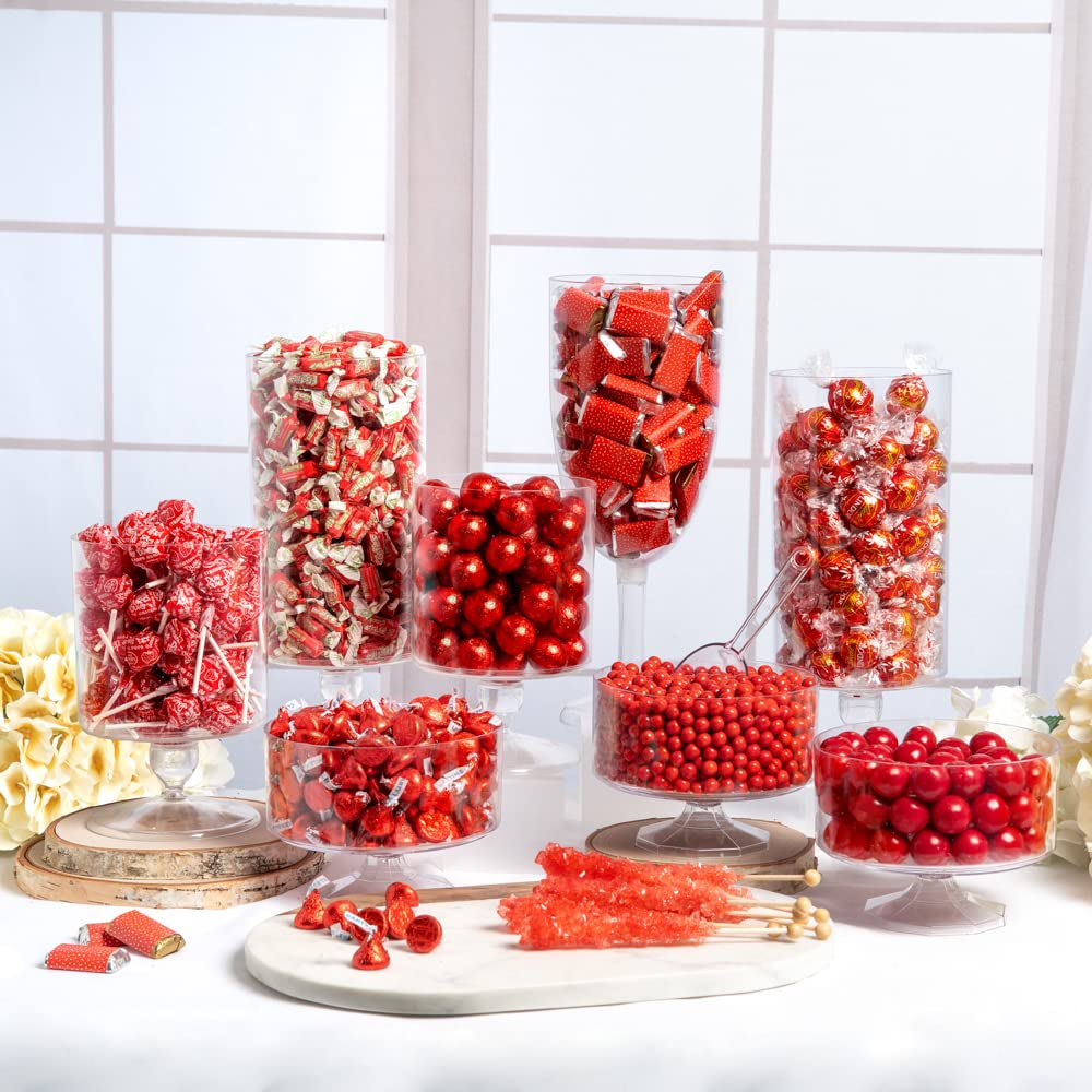Red Candy for Candy Buffet Table (14 lbs Bulk) - Party Dessert Bar Supplies for Weddings, Birthdays & Events - Perfect for Candy Buffets, Dessert Tables & Sweet Displays