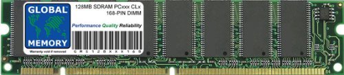 128MB PC66/100/133 168-PIN SDRAM DIMM Memory RAM for Desktop Computers and Motherboards - Upgrade Your PC Performance for Gaming, Office Work, and Multimedia Tasks