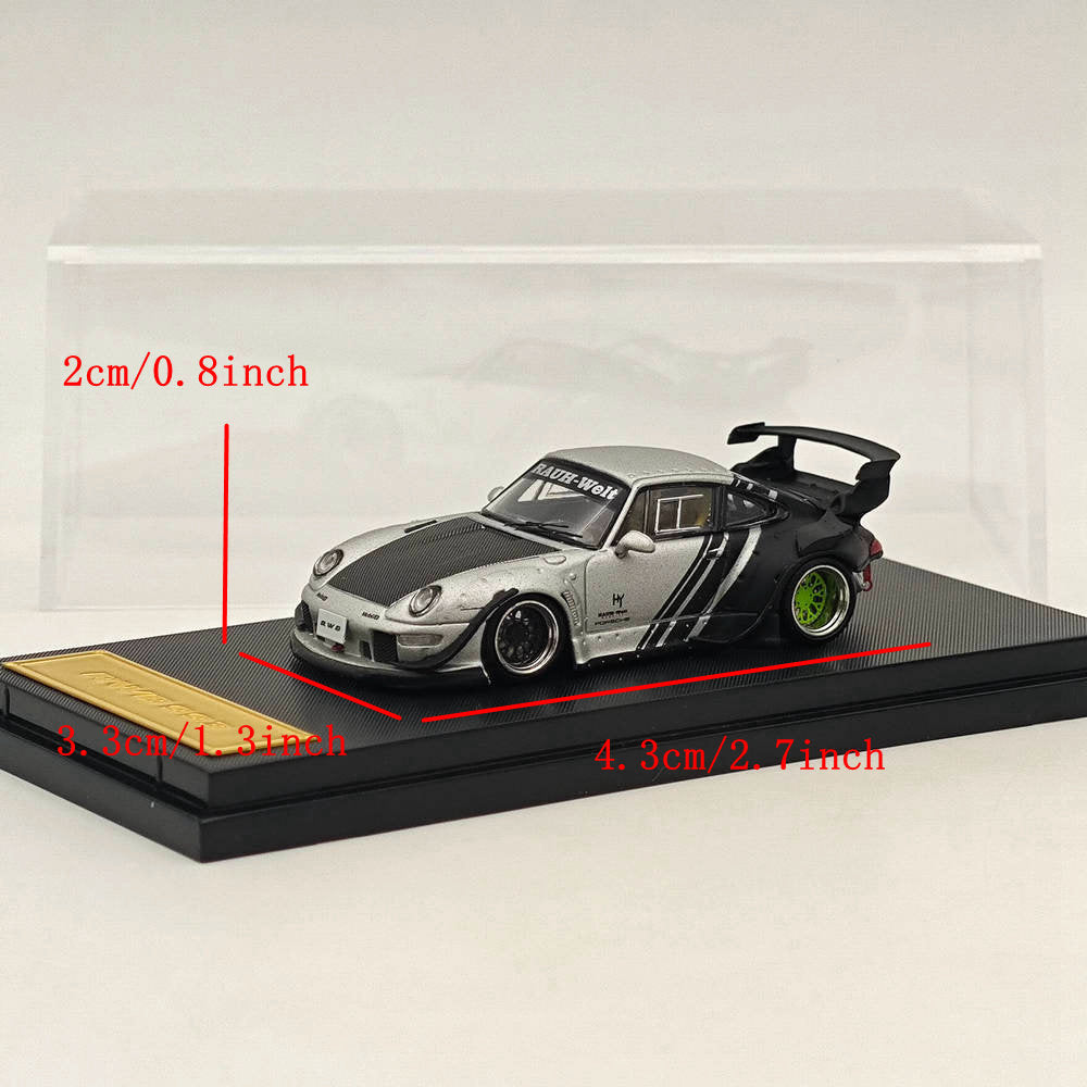 1:64 Scale Star Model Rauh Welt RWB993 GT Diecast Metal Car - Premium Collectible Toy for Car Enthusiasts - Perfect for Display, Gifts, and Racing Scenes