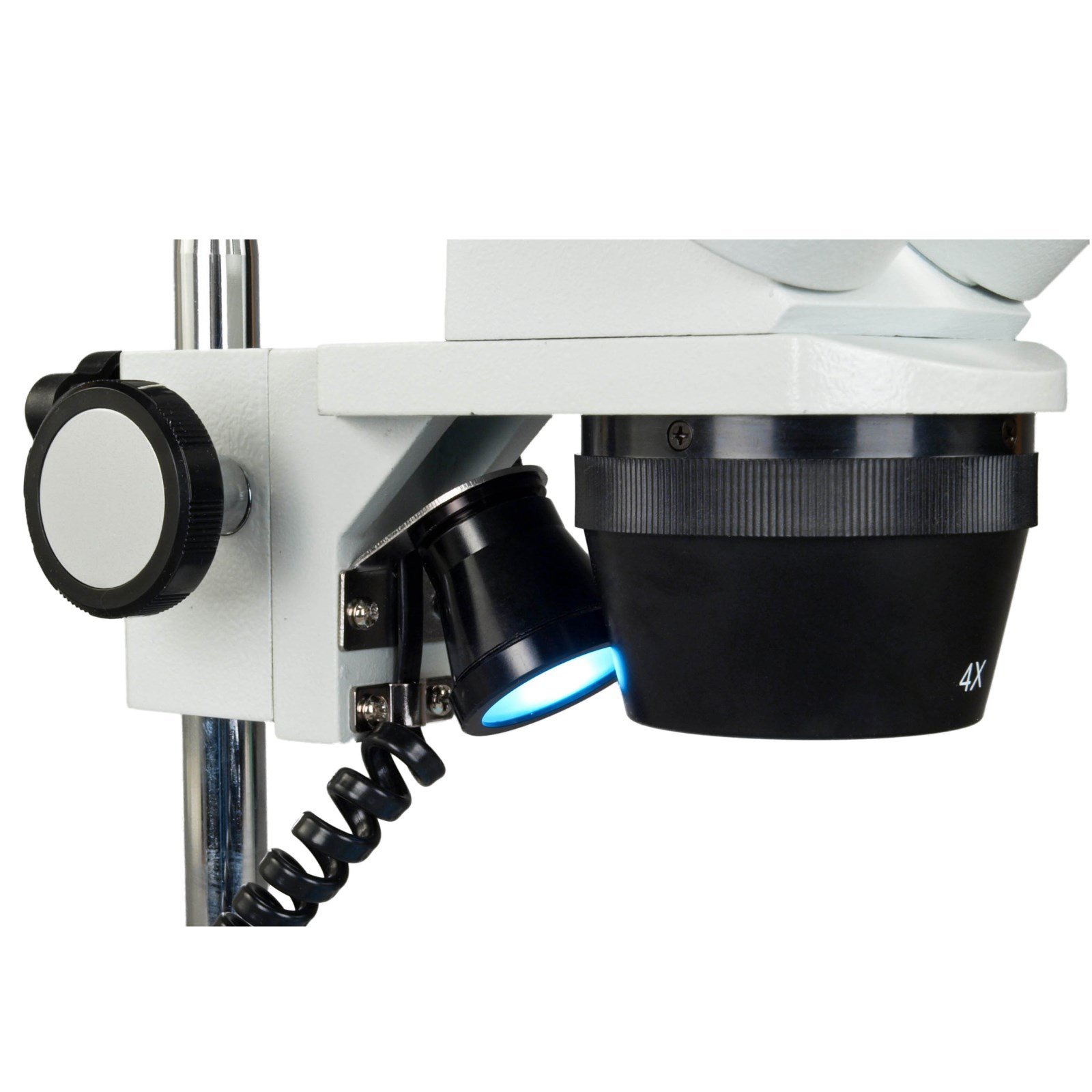OMAX 20X-40X Cordless Binocular Stereo Microscope with Dual LED Lights & 3MP USB Camera - Perfect for Jewelry Making, Coin Collecting, and Electronics Repair