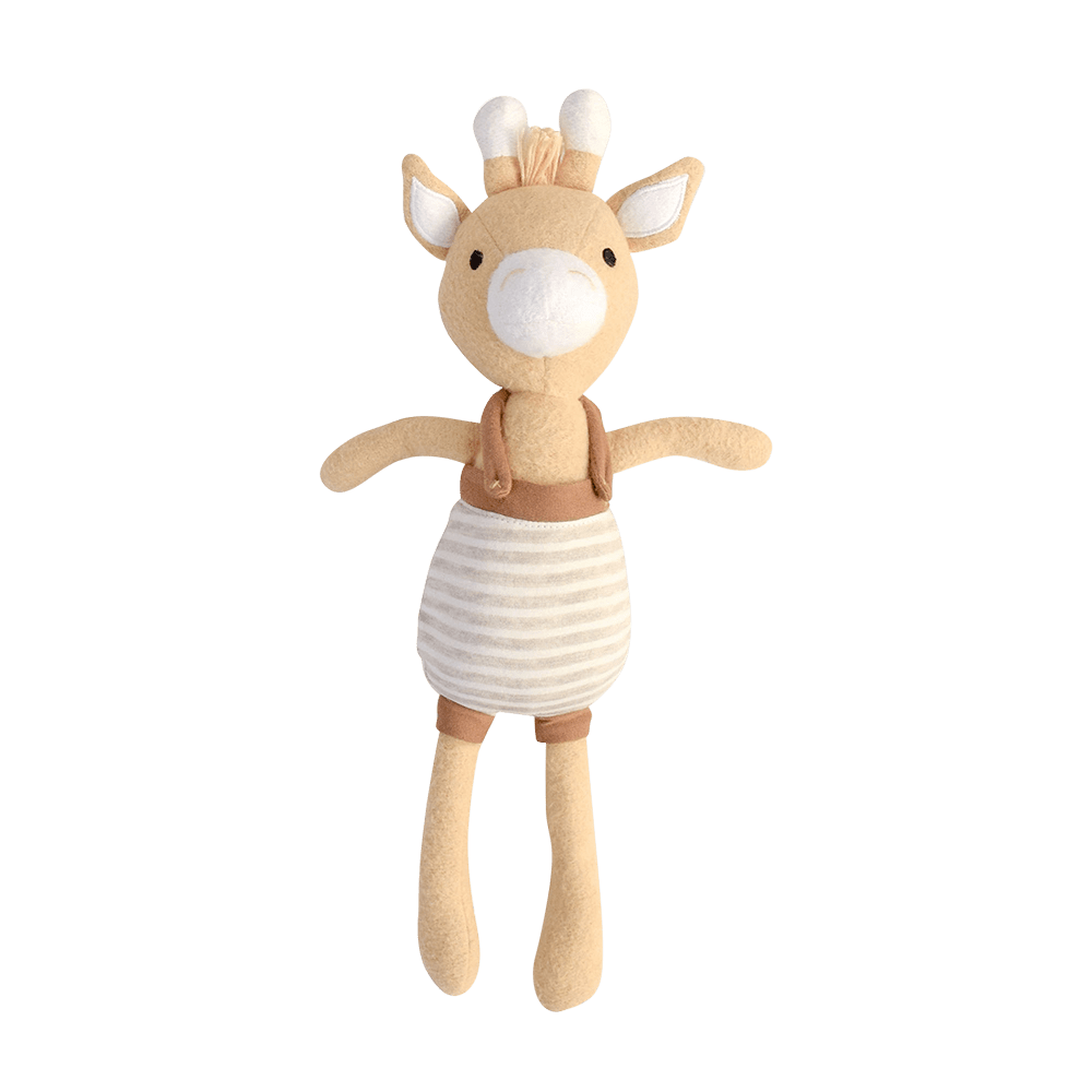 Soft Jojo Giraffe Plush Stuffed Animal Toy for Babies & Kids | Cute Nursery Decor, Baby Shower Gift, Toddler Comfort Toy
