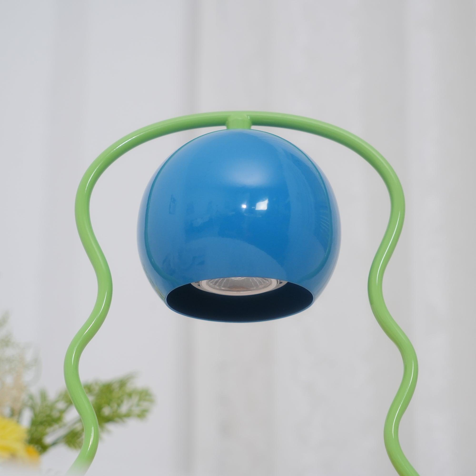 Squiggle Bright LED Table Lamp - Modern Desk Light for Home Office, Bedroom & Living Room - Perfect for Reading, Studying & Decor