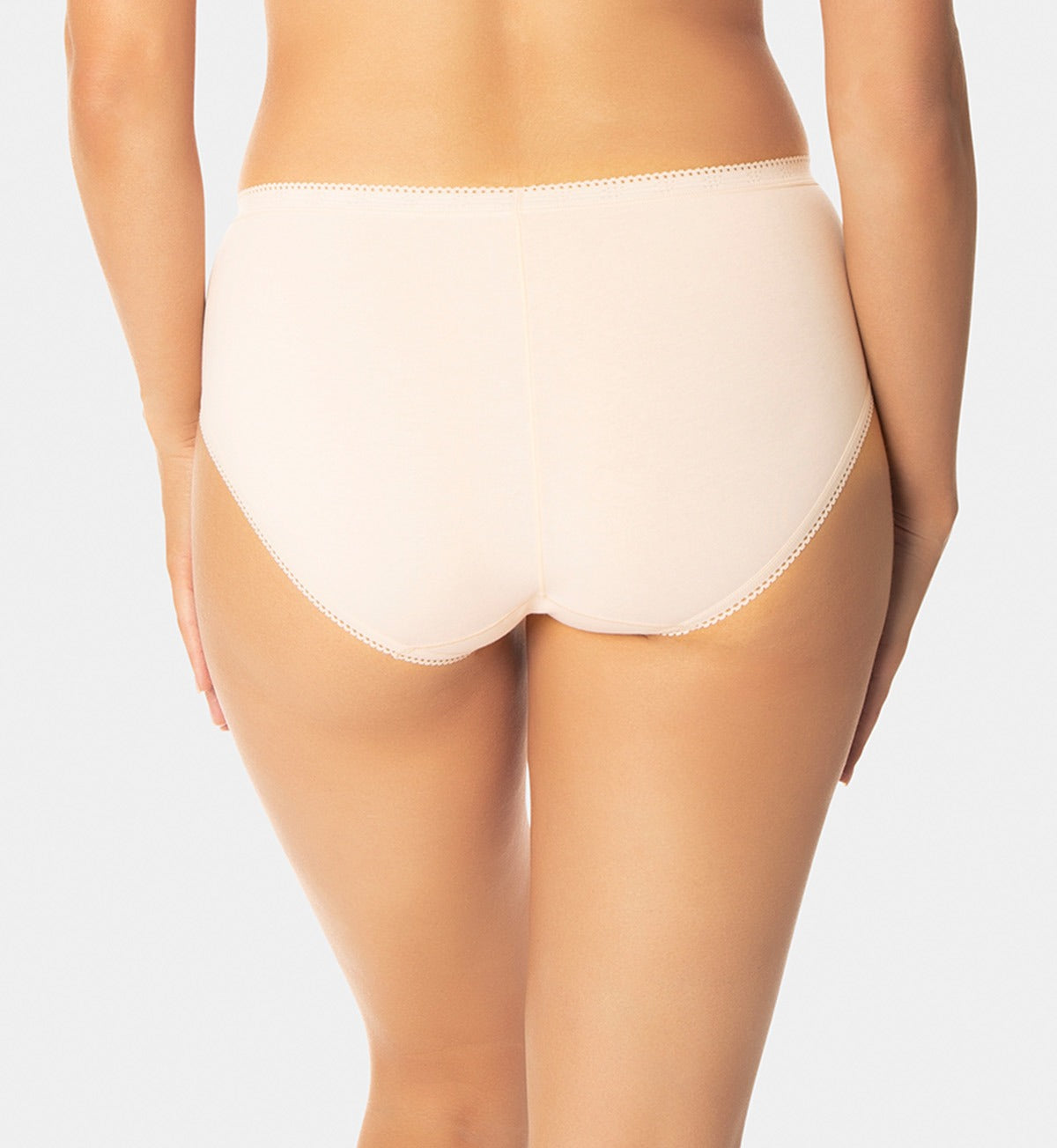 SLOGGI Women's Cotton Midi Briefs 2-Pack - Soft Comfortable Underwear for Everyday Wear | Perfect for Work, Travel & Relaxation