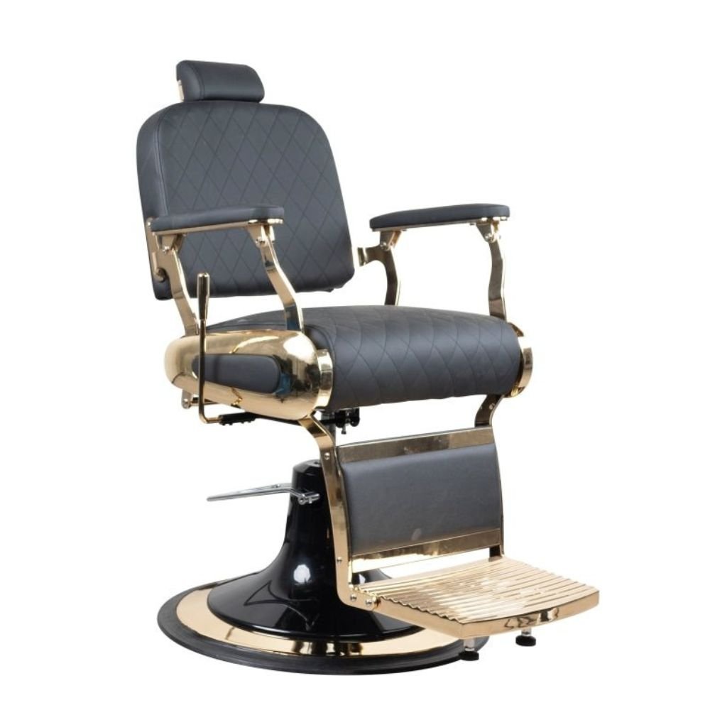Premium Hydraulic Barber Chair - Heavy Duty Modern Salon Styling Chair for Professional Haircuts & Shaves - Greenlife Advance Model 631 - Perfect for Barbershops, Salons & Home Grooming Stations