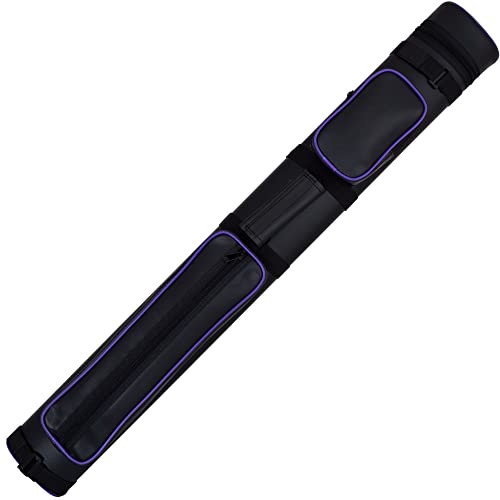 Action Piping ACP22 2x2 Hard Pool Cue Case - Durable Billiard Cue Storage for Professional & Recreational Players - Perfect for Pool Halls, Tournaments & Home Use