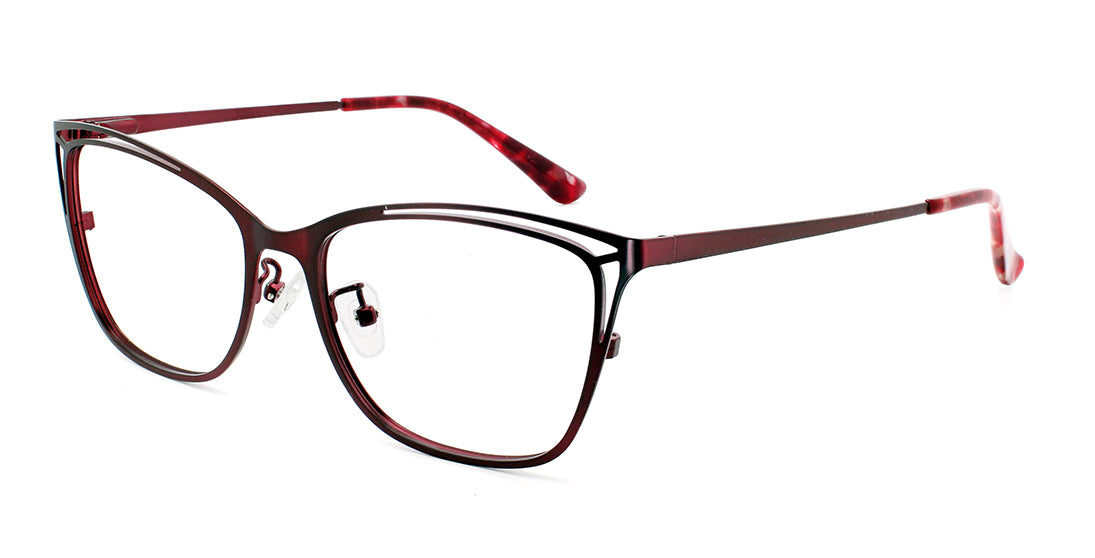 Stylish Metal Cat Eye Glasses MT 36296 - Trendy Women's Eyewear for Work, Party & Everyday Fashion