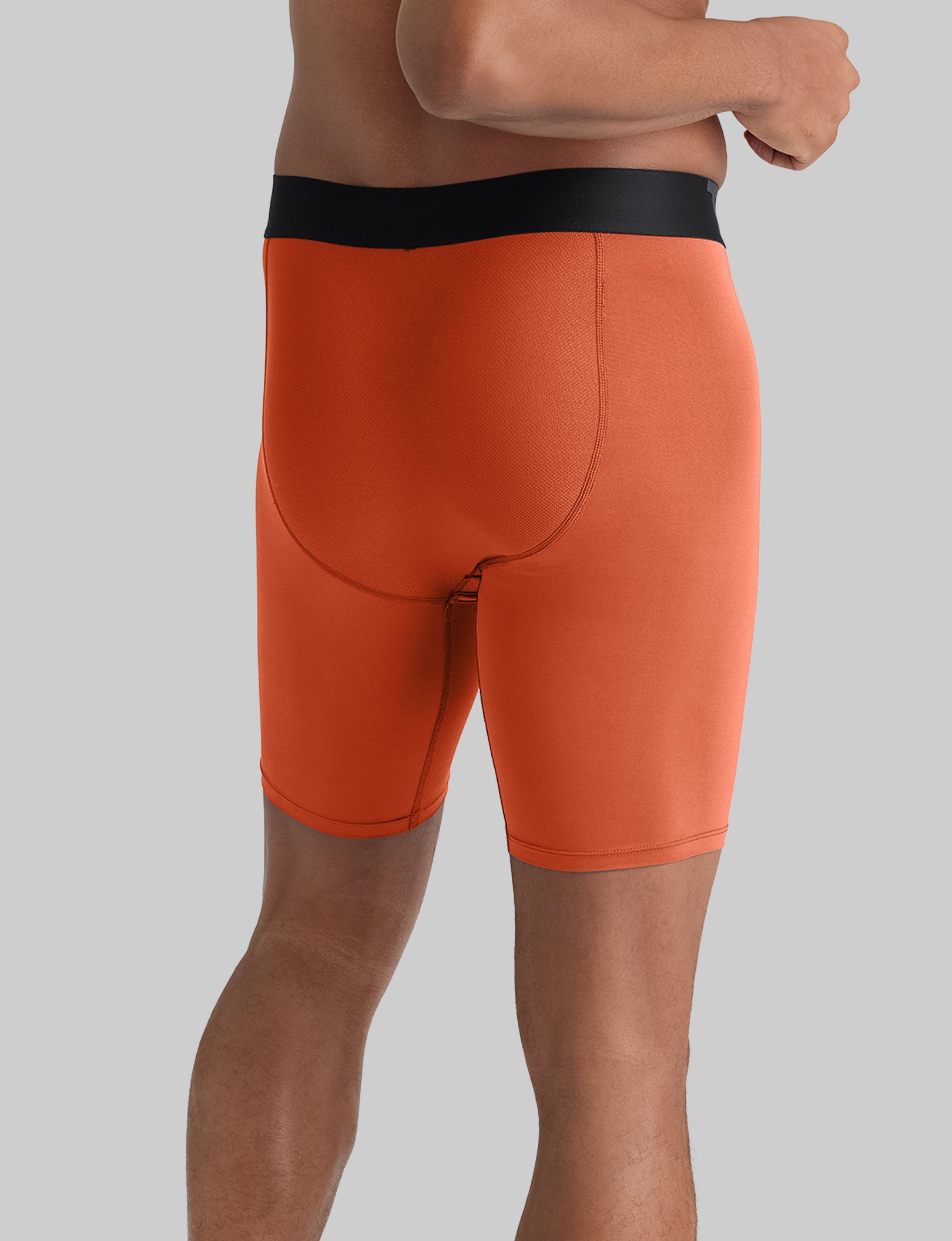360° Sport Boxer Briefs for Men - 8-Pack Moisture-Wicking Breathable Underwear for Workout & Active Lifestyle - Gym, Running, Cycling, Travel Comfort