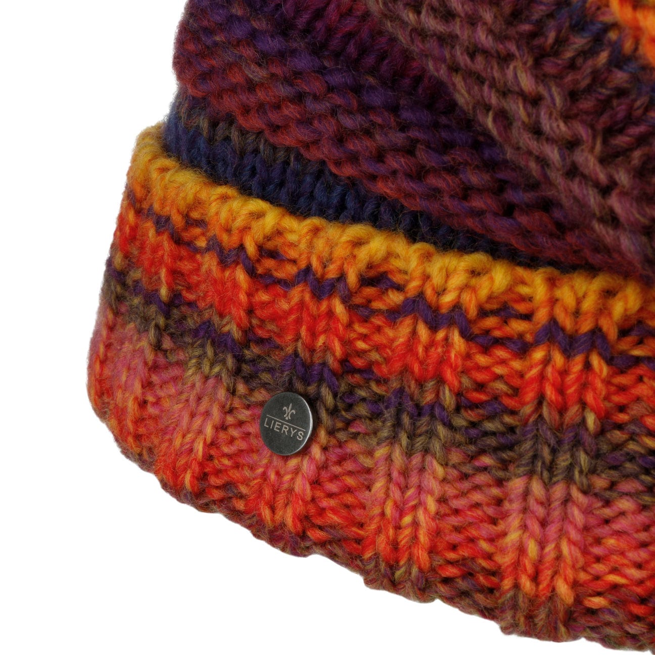 Lierys Faux Fur Pompom Beanie - Soft Winter Knit Hat for Women & Men - Cozy Cold Weather Accessory for Skiing, Snowboarding & Outdoor Activities