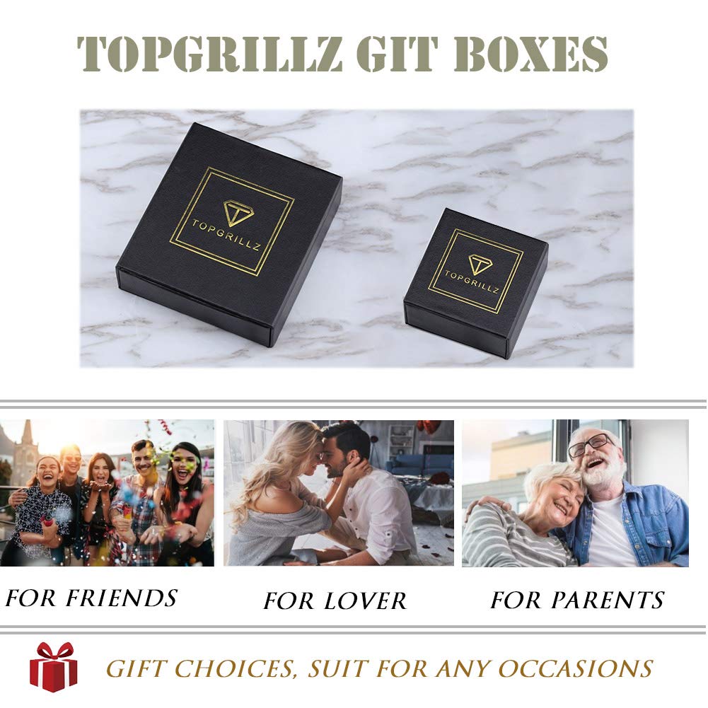 TOPGRILLZ 3 Rows Baguette Wedding Band Ring for Women - 18K Gold Plated Diamond Eternity Ring with 4 Prong Setting - Perfect for Engagement, Anniversary & Bridal Jewelry Gifts - Ideal for Weddings, Proposals & Special Occasions