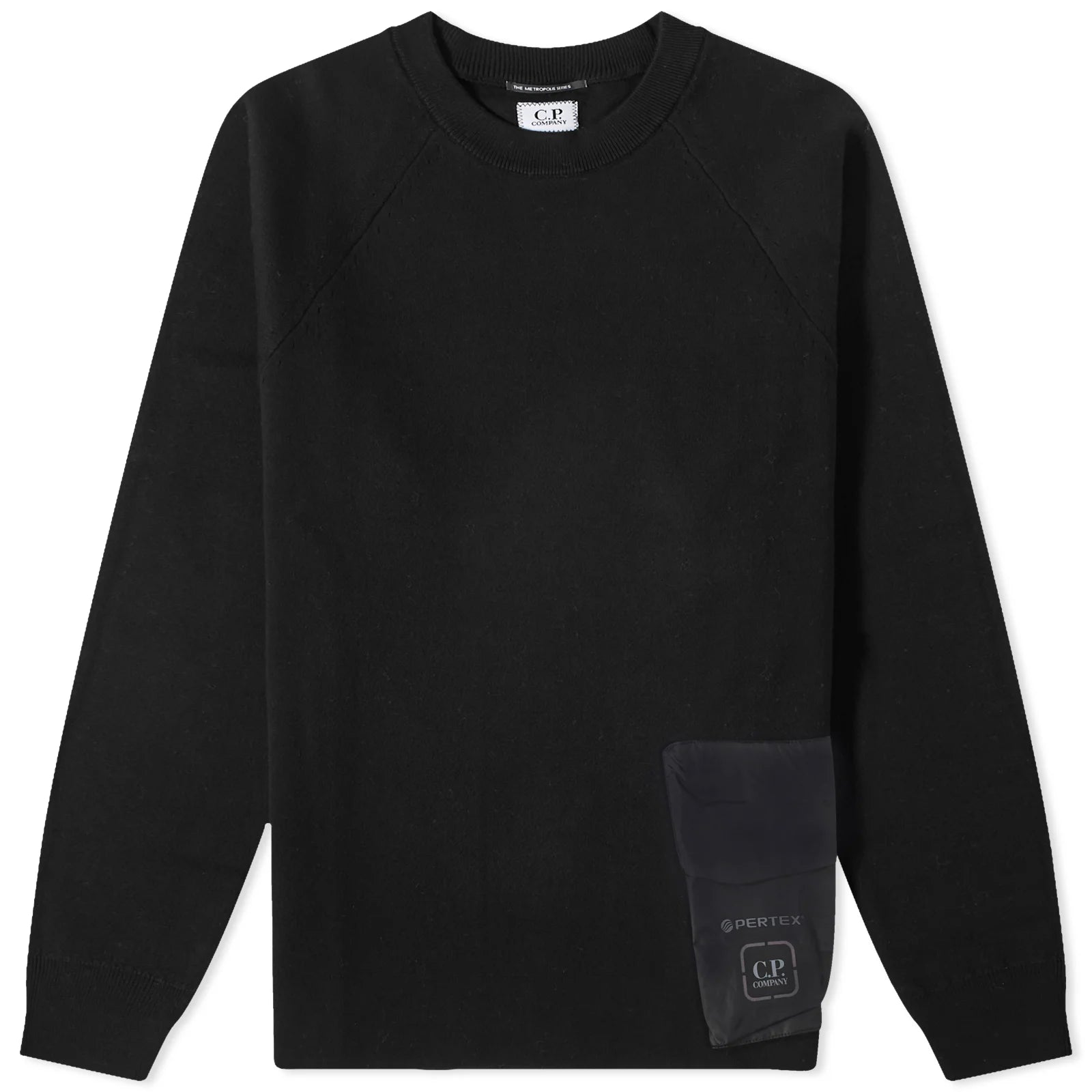C.P. Company Mixed Pocket Sweatshirt for Men - Stylish Cotton Blend Pullover with Functional Pockets - Perfect for Casual Wear, Street Style & Outdoor Activities