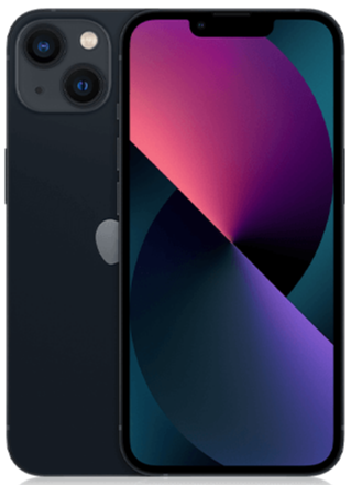 Apple iPhone 13 128GB Unlocked Smartphone - Midnight Black | 5G, Super Retina XDR Display, Dual Camera | Perfect for Travel, Business & Social Media