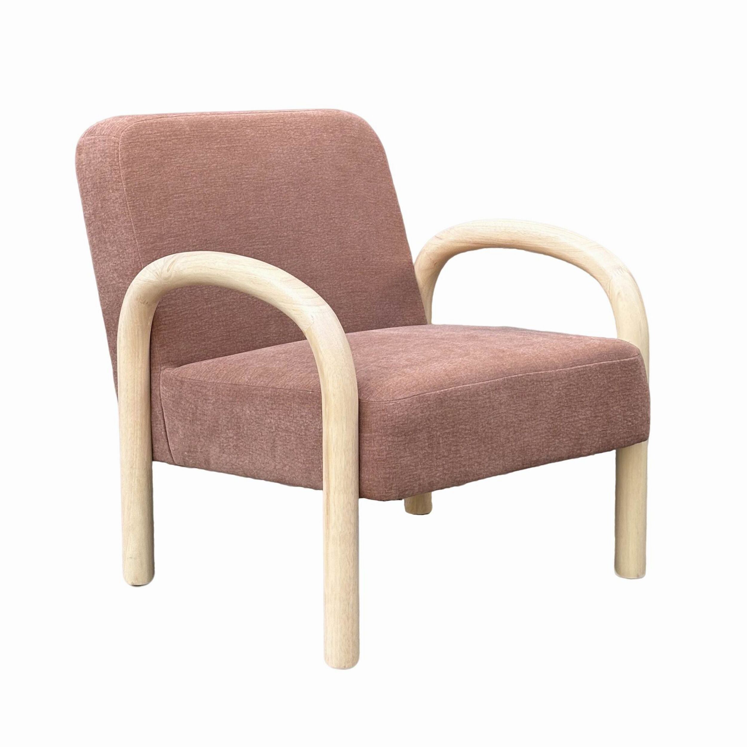 Aston Occasional Chair Patina Brown - Mid-Century Modern Accent Chair for Living Room, Bedroom, or Office - Perfect for Relaxing and Reading