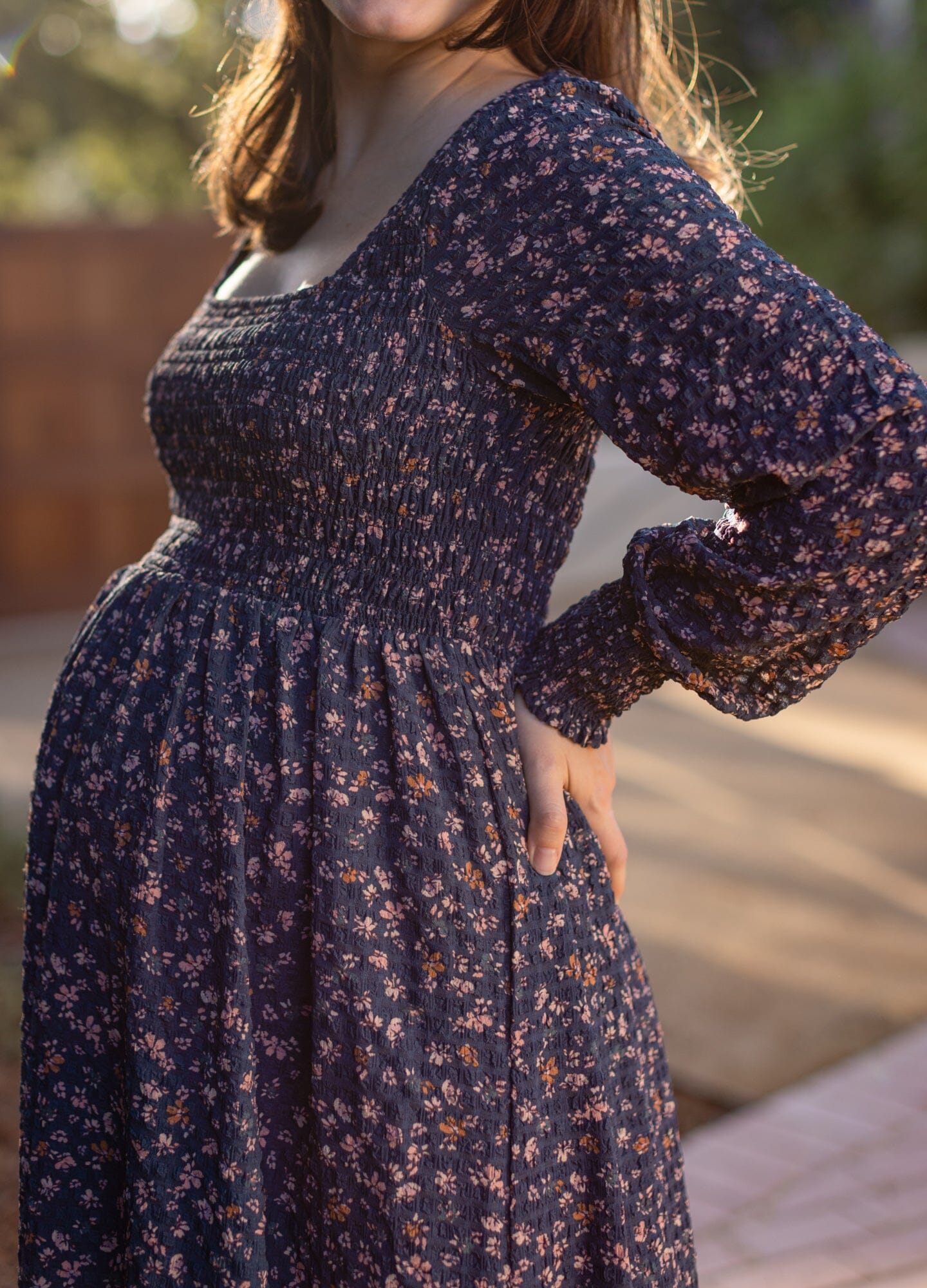 The Lucy Dress 2 - Women's Floral Summer Maxi Dress with Pockets | Perfect for Beach Vacations, Date Nights & Outdoor Weddings