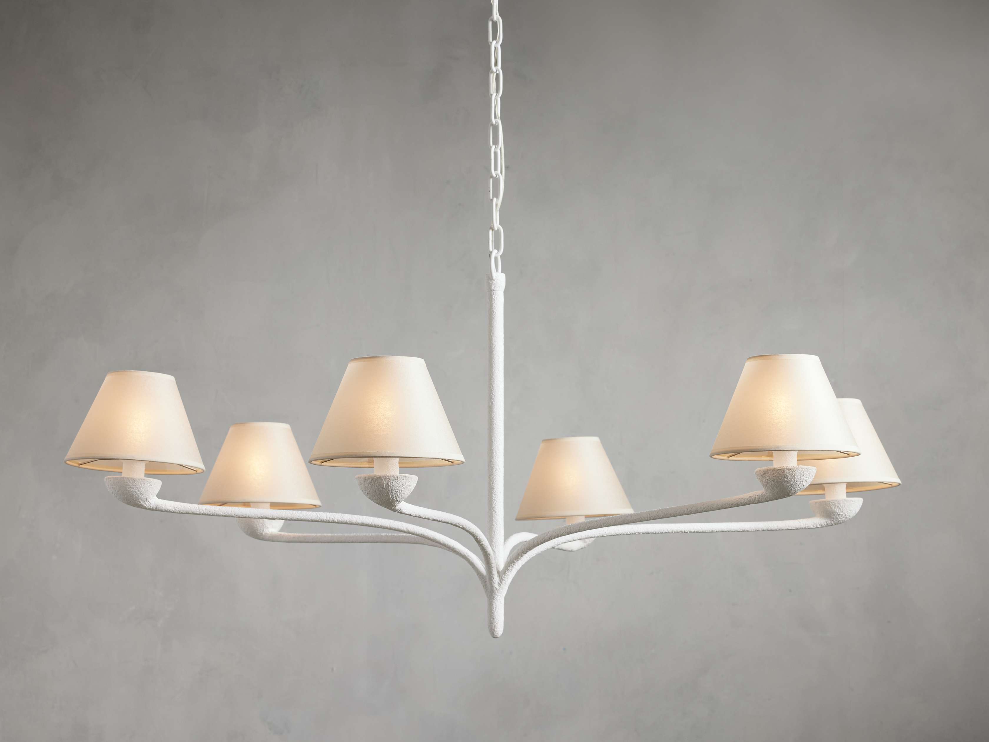 Dorsey Round Chandelier - Modern Crystal Ceiling Light Fixture for Dining Room, Bedroom & Living Room Decor
