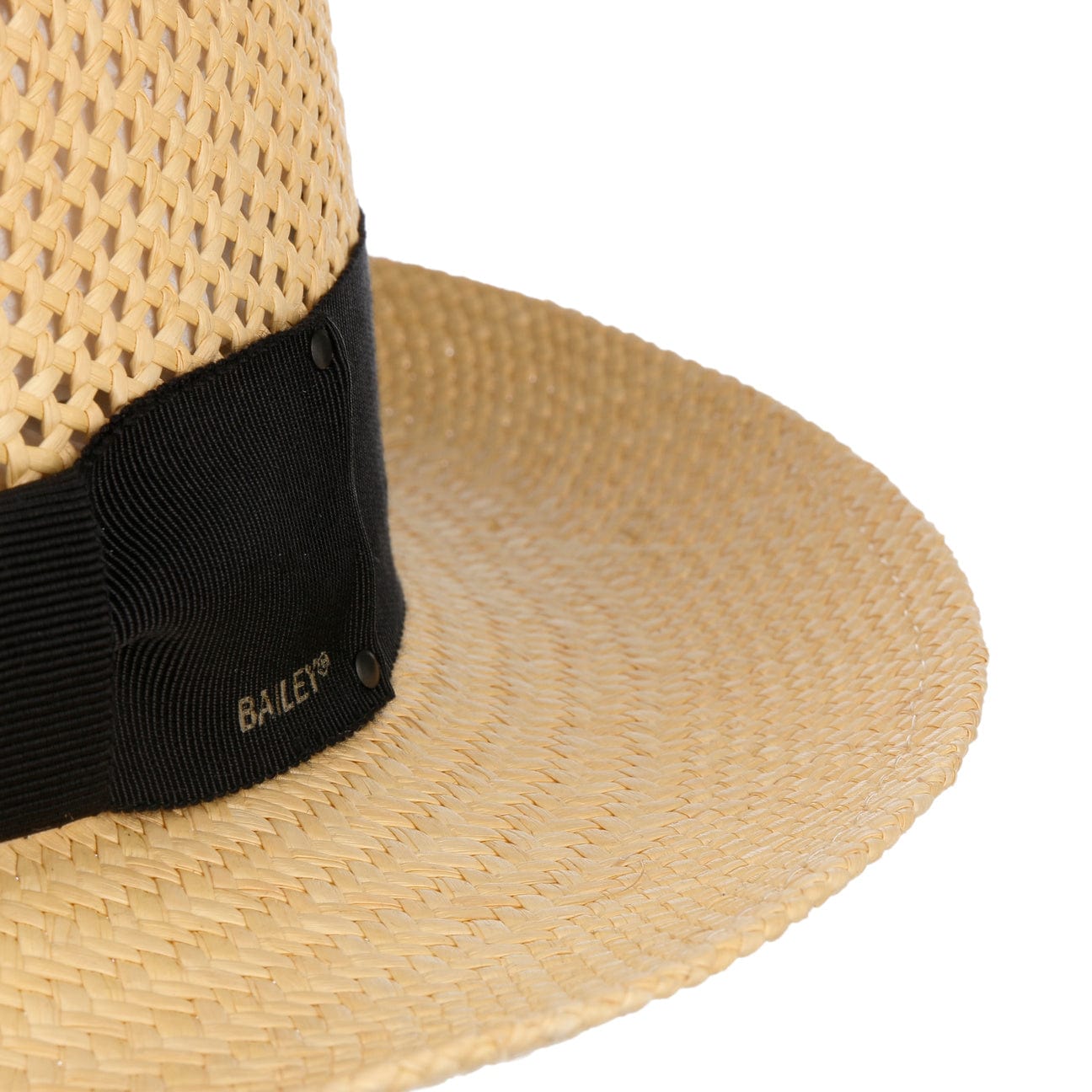 Bailey 1922 Groff Panama Hat for Men - Lightweight Breathable Straw Fedora for Summer, Beach & Outdoor Activities