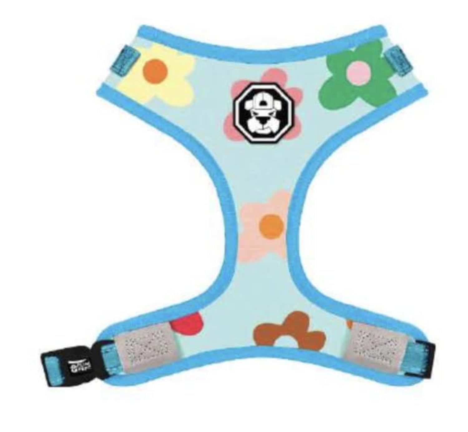 Fresh Pawz No-Pull Dog Harness for Small Dogs - Easy Walk Puppy Harness with Leash Attachment - Adjustable & Breathable Pet Vest for Training & Outdoor Adventures (LE Fleur Design)