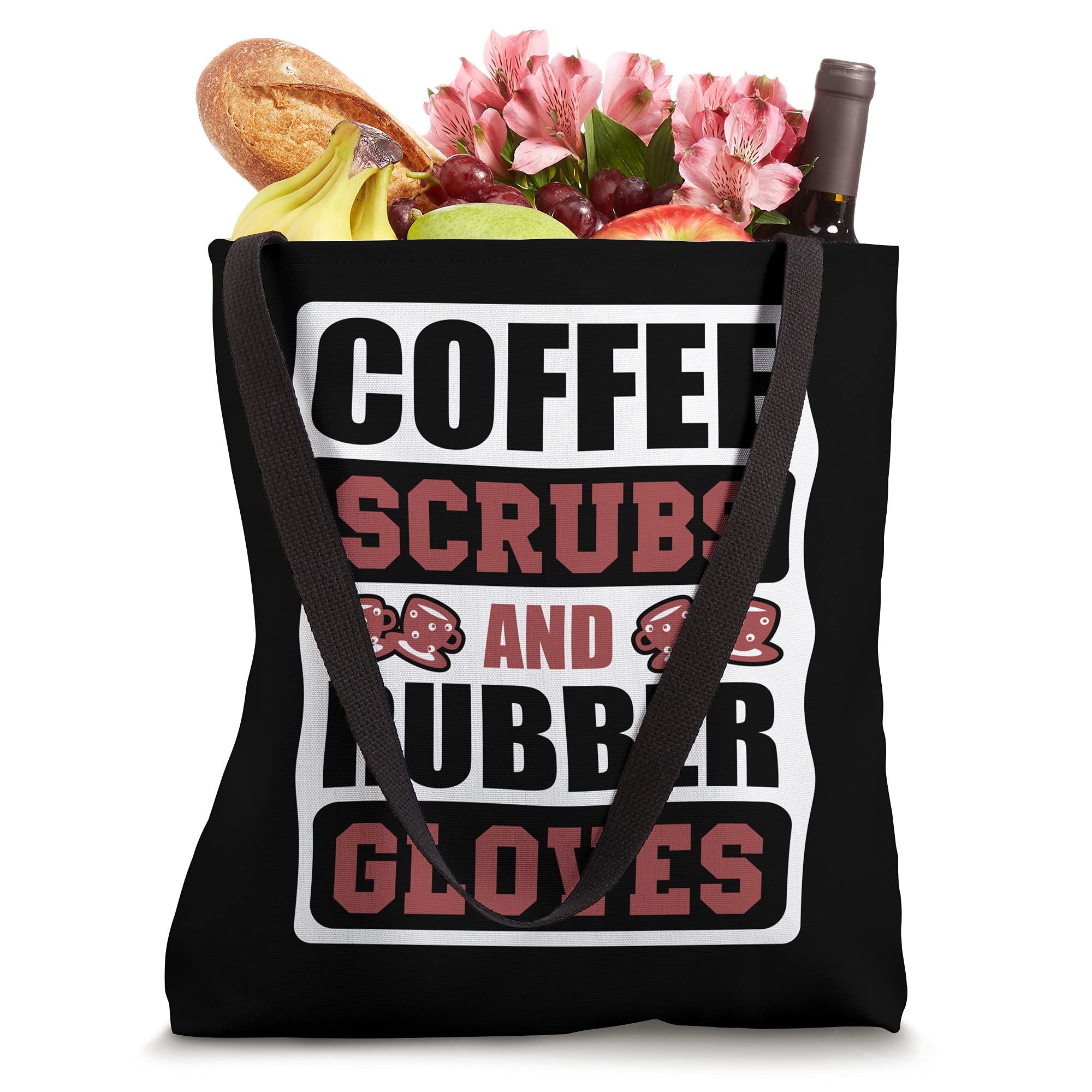 Funny Nurse Tote Bag - Cute Medical Assistant Gift for Surgical Tech Students & Healthcare Workers - Perfect for Clinicals, Nursing School & Hospital Shifts