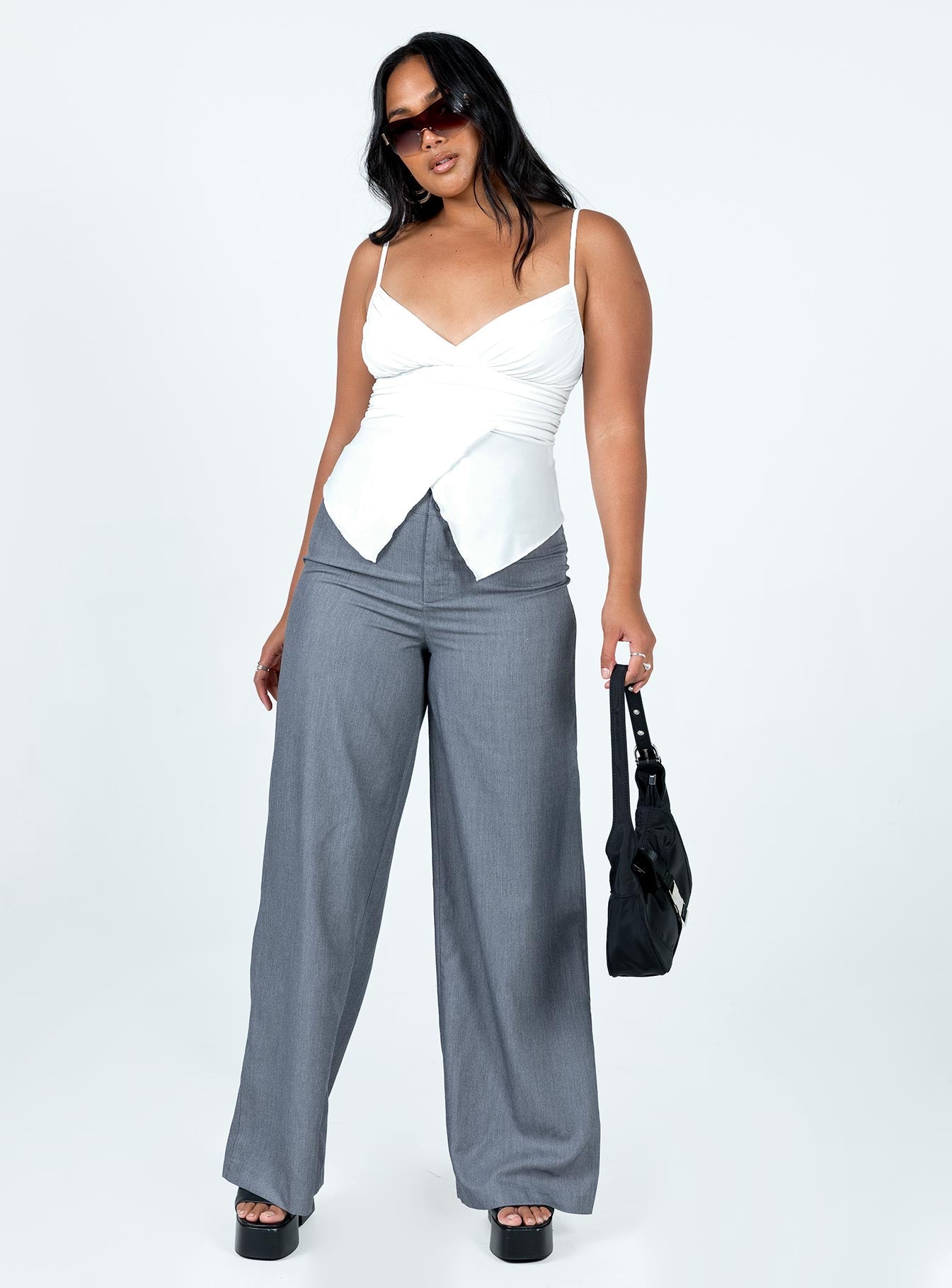 Ballidu Top White - Premium Quality White Tops for Women | Comfortable & Stylish Casual Wear for Everyday Outfits, Work, and Social Events