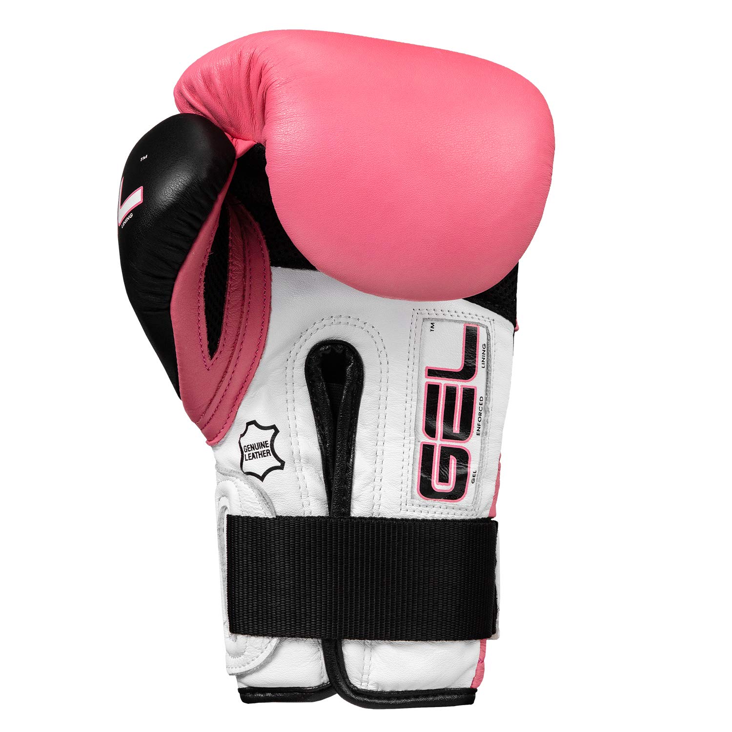 Title Boxing Gel Suspense Training Gloves 16 oz - Pink & Black for Boxing, MMA, Kickboxing & Fitness Training - Premium Hand Protection for Sparring & Heavy Bag Workouts