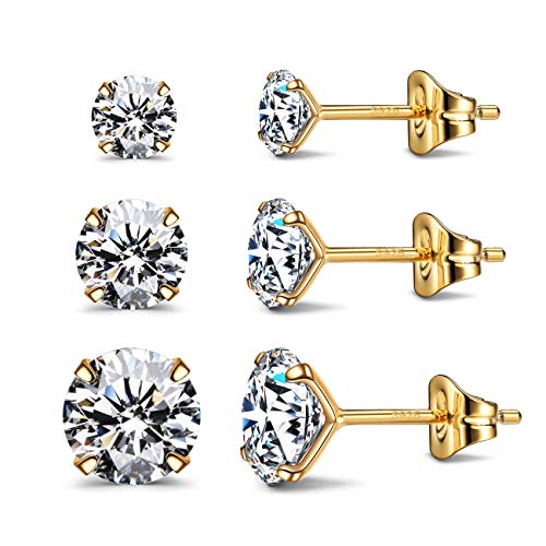 14K Gold - 4mm, 5mm, 6mm