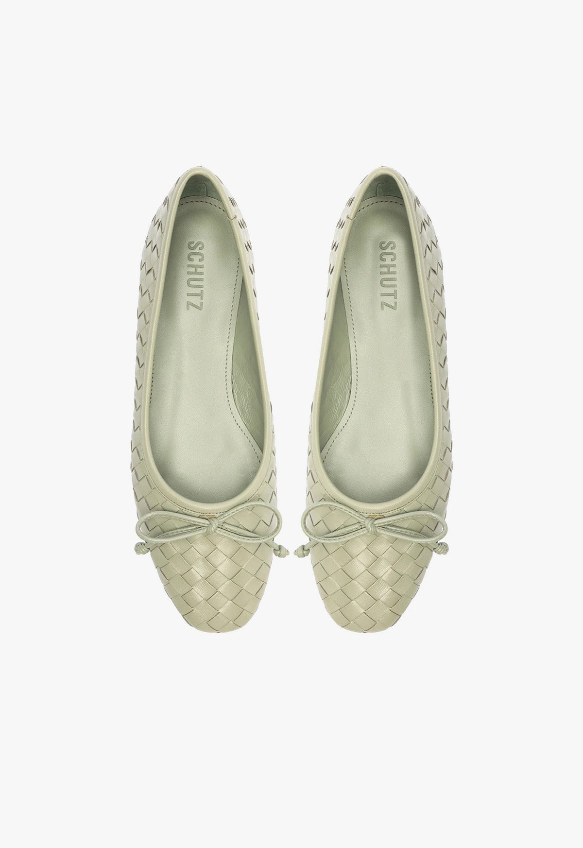 Arissa Women's Woven Leather Ballet Flats - Comfortable Slip-On Loafers for Work, Travel & Casual Outfits