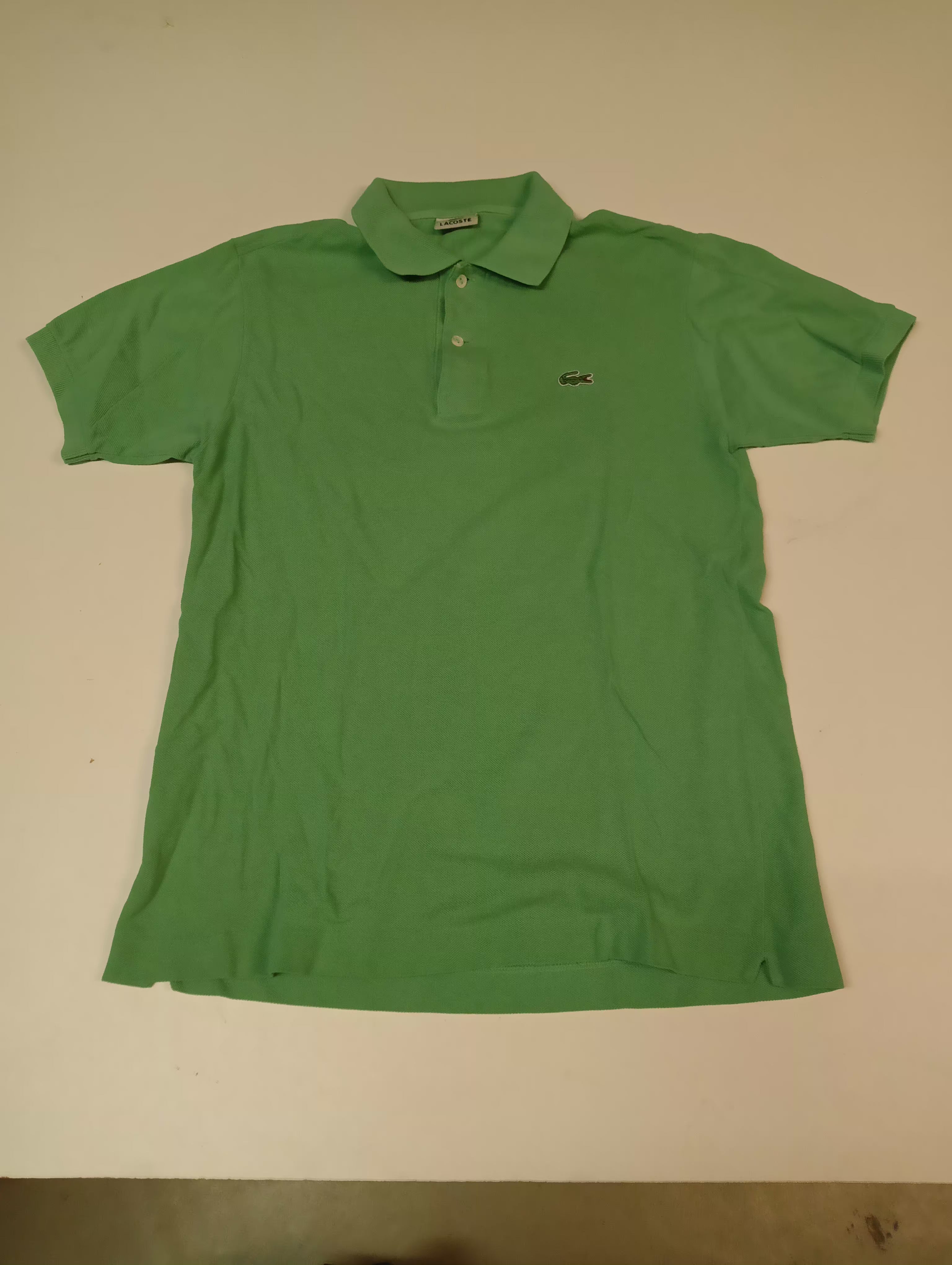 Lacoste Vintage Polo Shirt for Men - Classic Cotton Short Sleeve Casual Top (Size M, Style 1717) | Perfect for Golf, Office & Summer Outfits