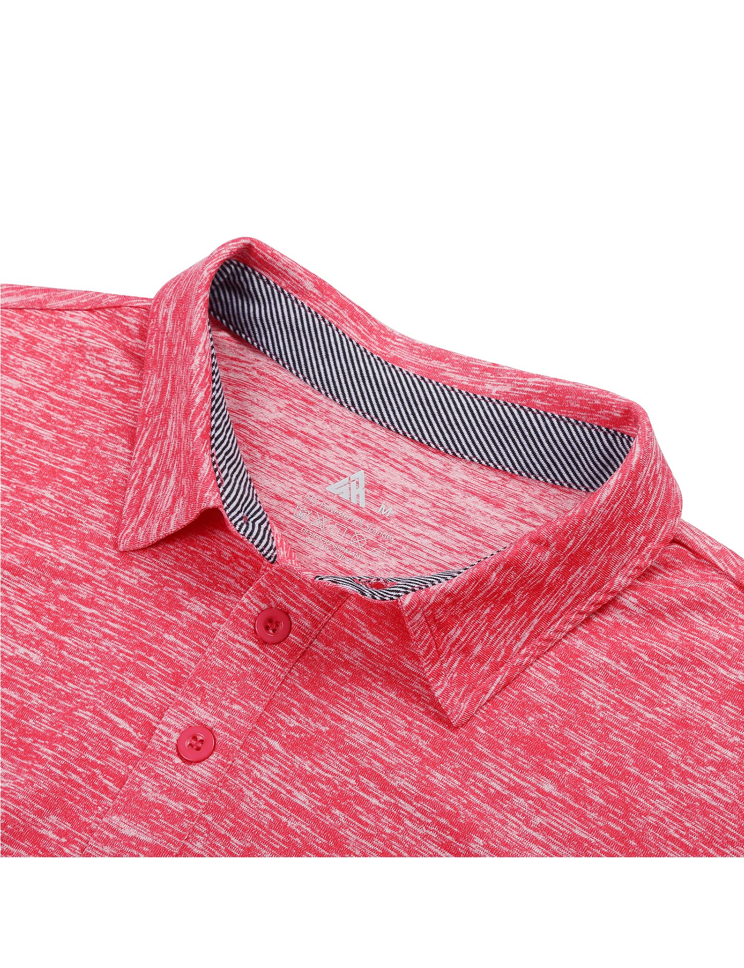 V VALANCH Men's Performance Golf Polo Shirt - Moisture Wicking, Breathable Short Sleeve Shirt for Summer - Perfect for Golf, Tennis, and Casual Wear