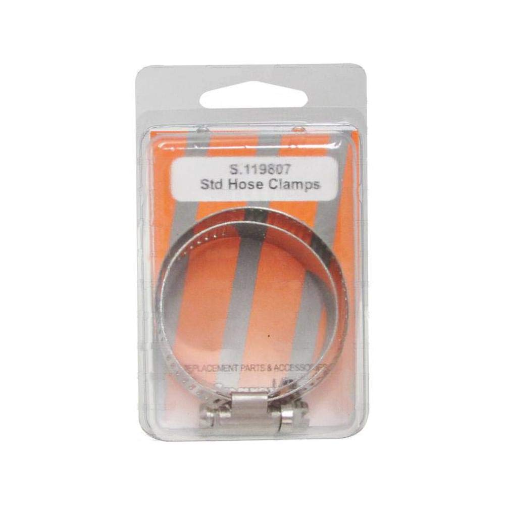 RAParts S.119807 Hose Clamp - Adjustable Stainless Steel Clamp for Automotive, Plumbing & Industrial Use (Min Ømm, Max Ømm) - Perfect for Car Radiators, Water Pipes & HVAC Systems