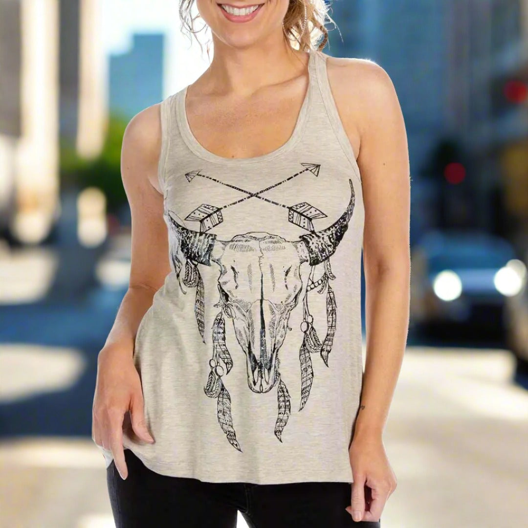 Liberty Wear Women's Cody Tank Top - Soft & Breathable Workout Shirt for Yoga, Running & Gym - Comfortable Athletic Tops for Women