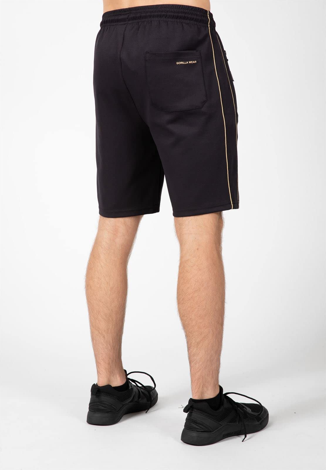 Gorilla Wear Wenden Track Shorts for Men - Lightweight Running & Gym Workout Shorts - Perfect for Training, Jogging, and Athletic Activities