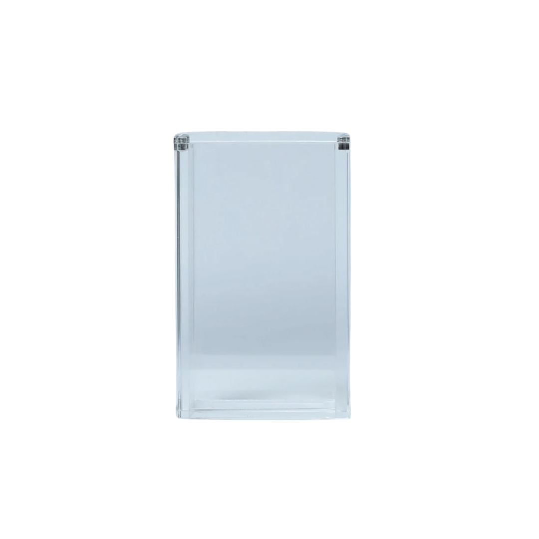Premium Japanese Anime Booster Box Acrylic Display Case - Collectible Card Game Storage & Showcase for Pokemon, Yu-Gi-Oh, Magic The Gathering - Perfect for Gaming Stores, Conventions & Home Decor