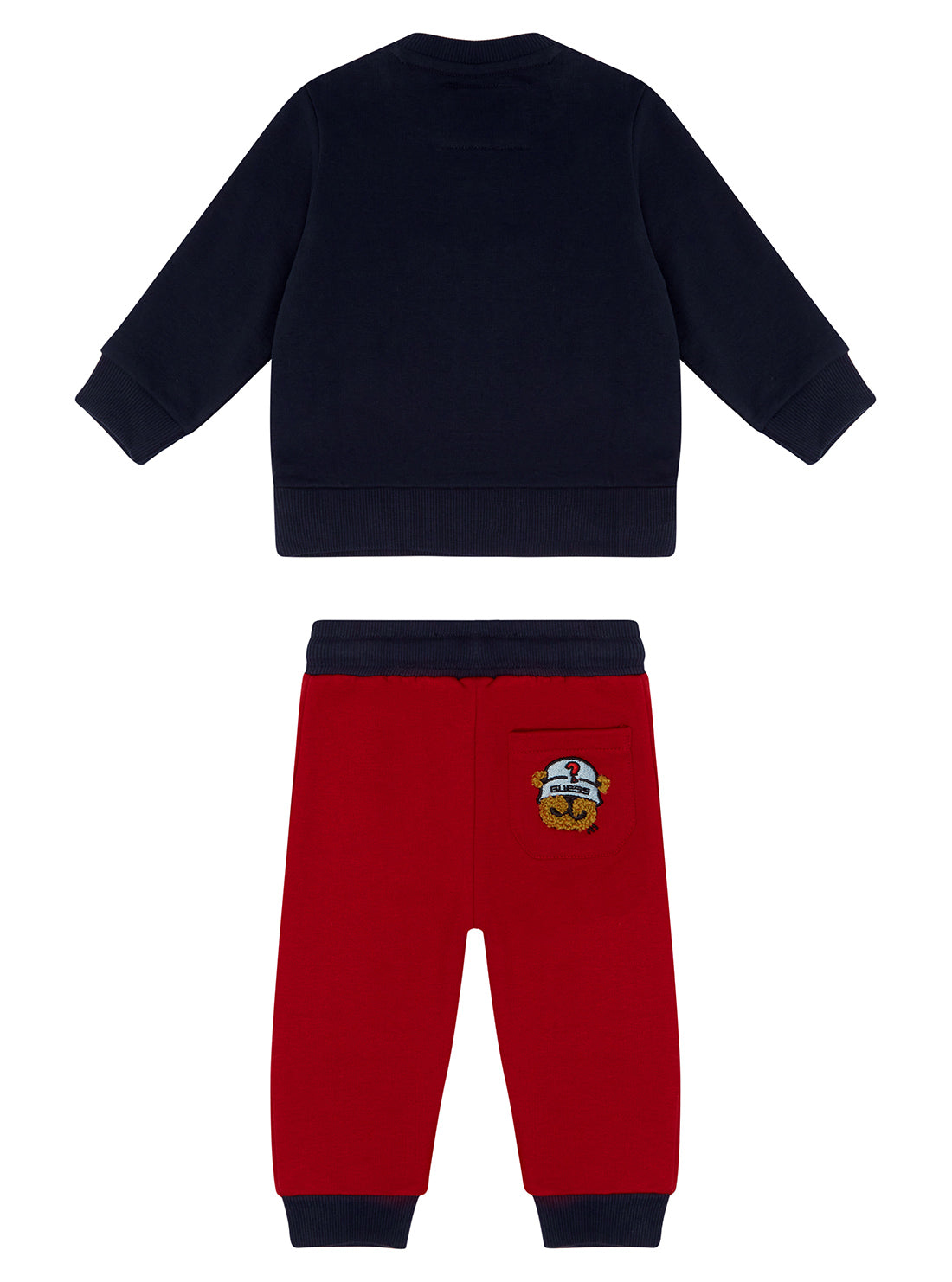 Blue and Red Active Top & Pants Set for Baby Boys & Girls (0-24 Months) - Perfect for Playtime, Outdoor Activities & Casual Wear