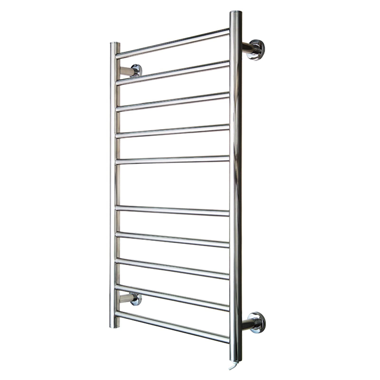 Electric Towel Warmer - Wall Mounted Heated Towel Rack with Built-in Timer | Stainless Steel Bathroom Drying Rack | Space Saving Design for Home & Spa Use | Perfect for Bathrooms, Saunas and Luxury Hotels