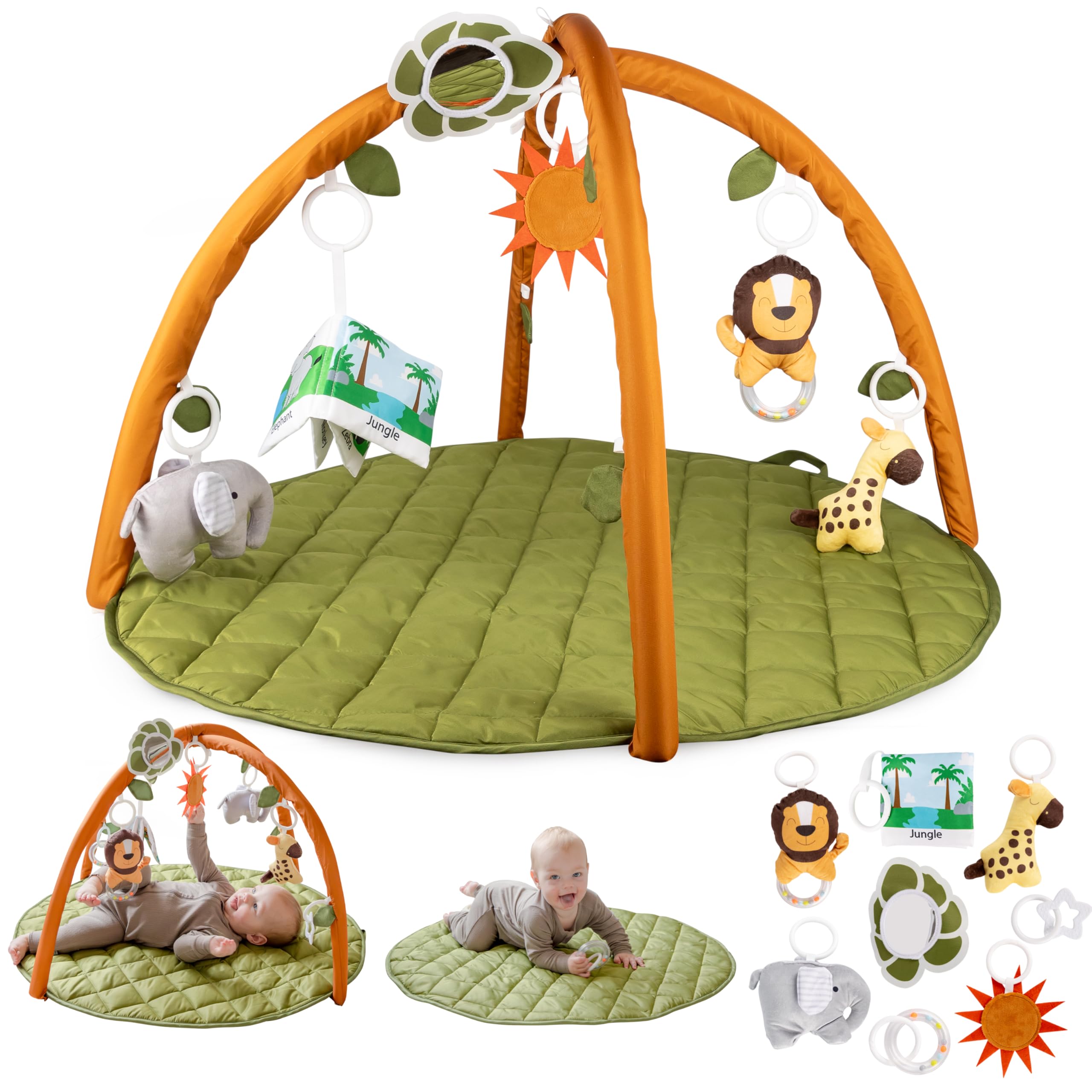 SnapPea Baby Activity Gym & Play Mat - 37