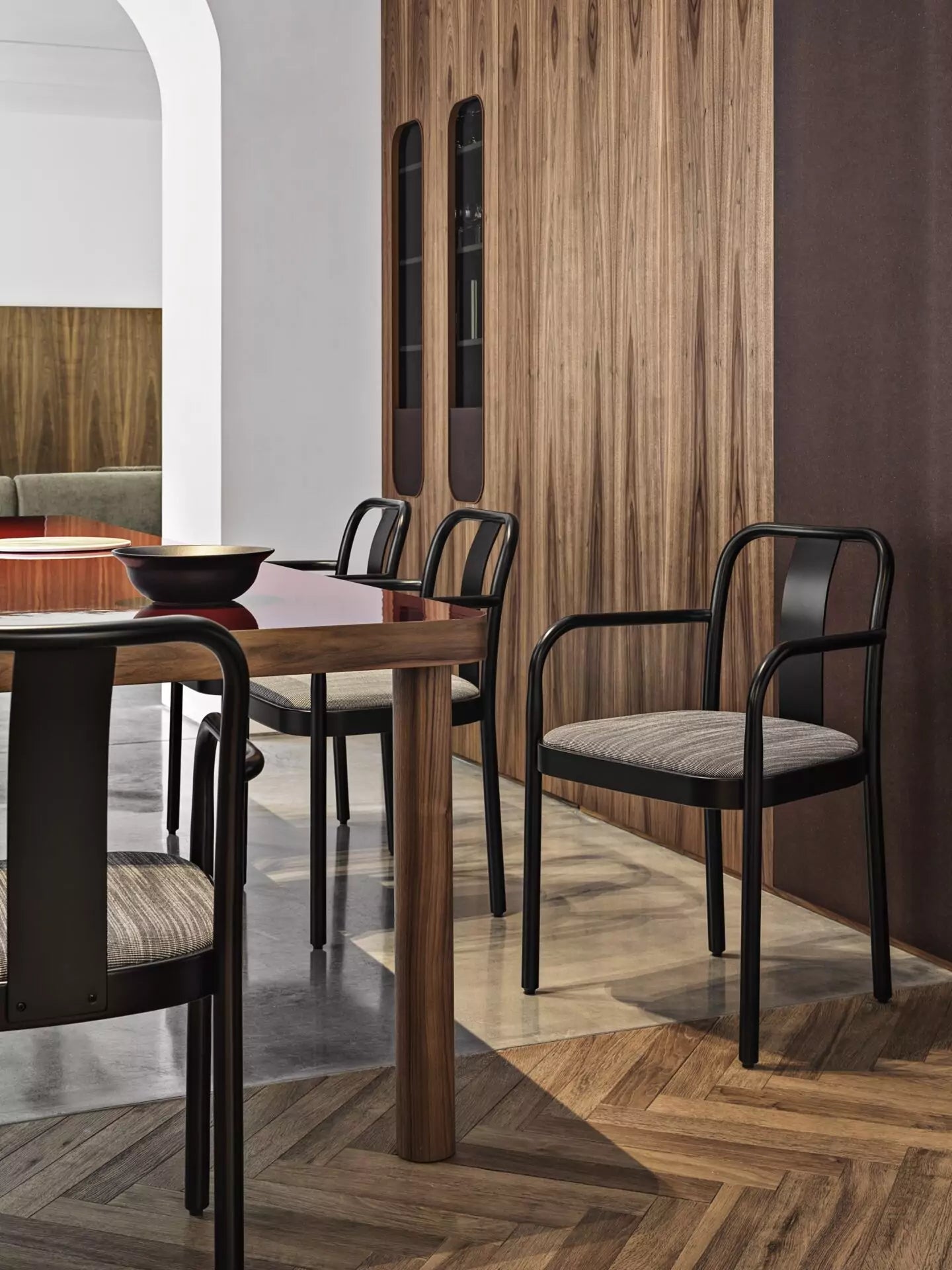 Premium Sugiloo Bentwood Armchair by GTV - Modern Wooden Dining Chair for Kitchen, Living Room & Office - Ergonomic Comfort & Stylish Home Decor