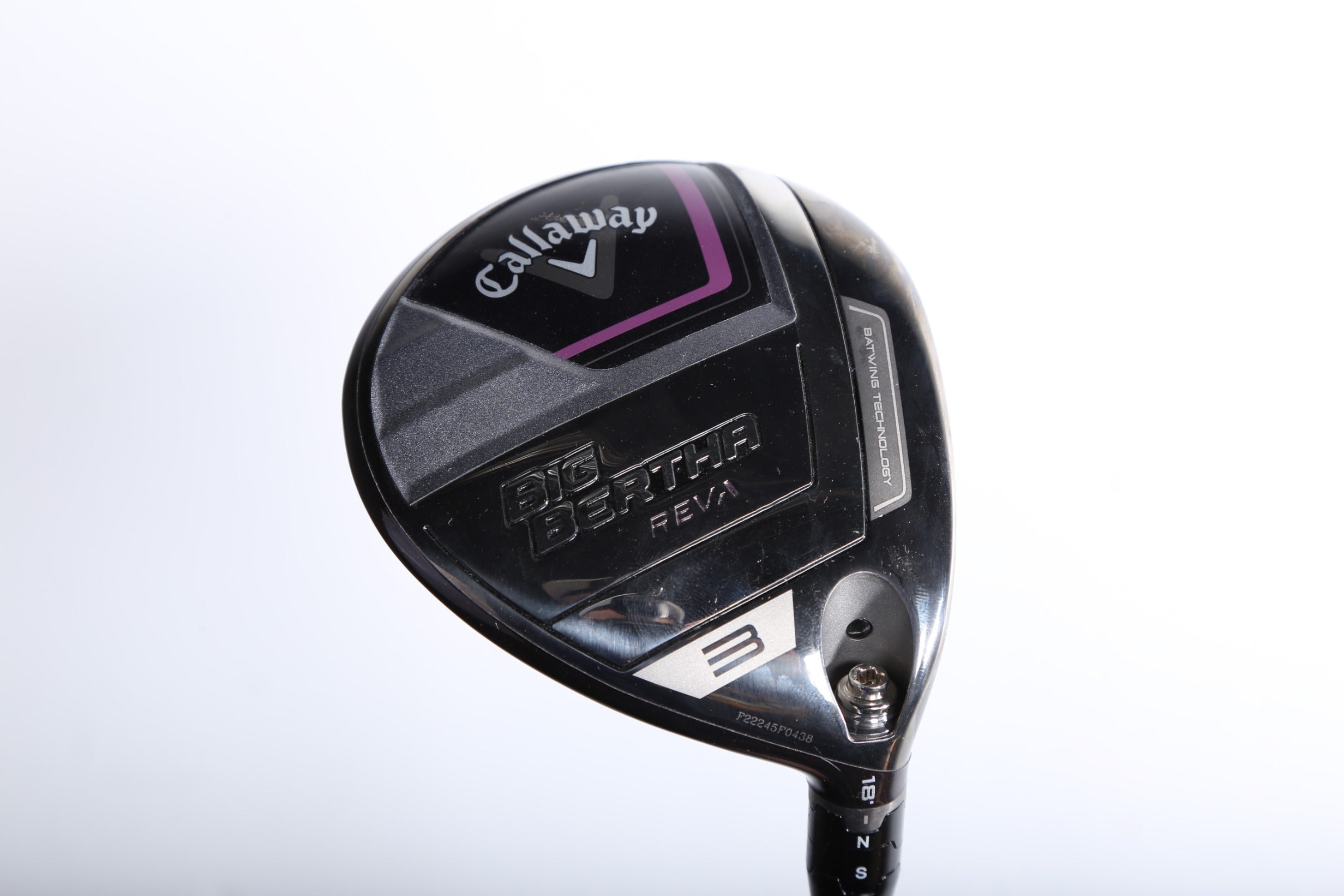 Used Callaway Big Bertha REVA 23 3 Wood Golf Club - Right Handed 18° Ladies Flex | Perfect for Women Golfers on the Fairway & Driving Range