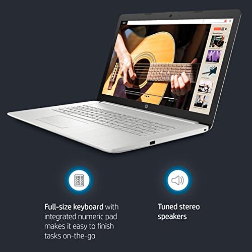 HP 17 Laptop - 11th Gen Intel Core i3-1115G4, 8GB RAM, 256GB SSD, 17.3